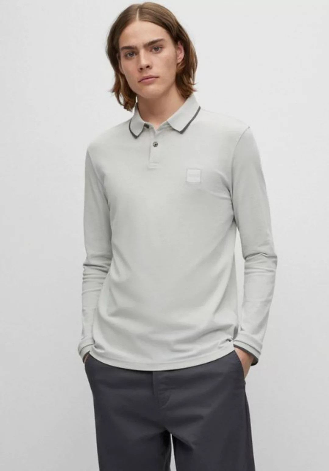 BOSS ORANGE Poloshirt Passertiplong in feiner Baumwollqualität günstig online kaufen