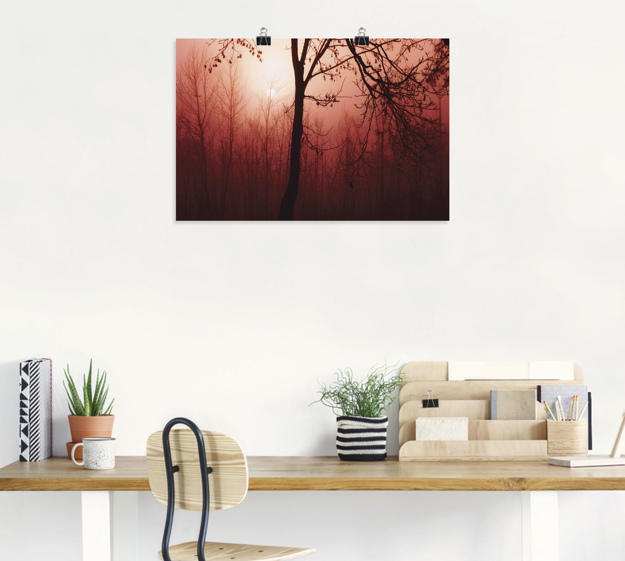 Artland Wandbild »Symphonie«, Wald, (1 St.), als Leinwandbild, Poster in ve günstig online kaufen