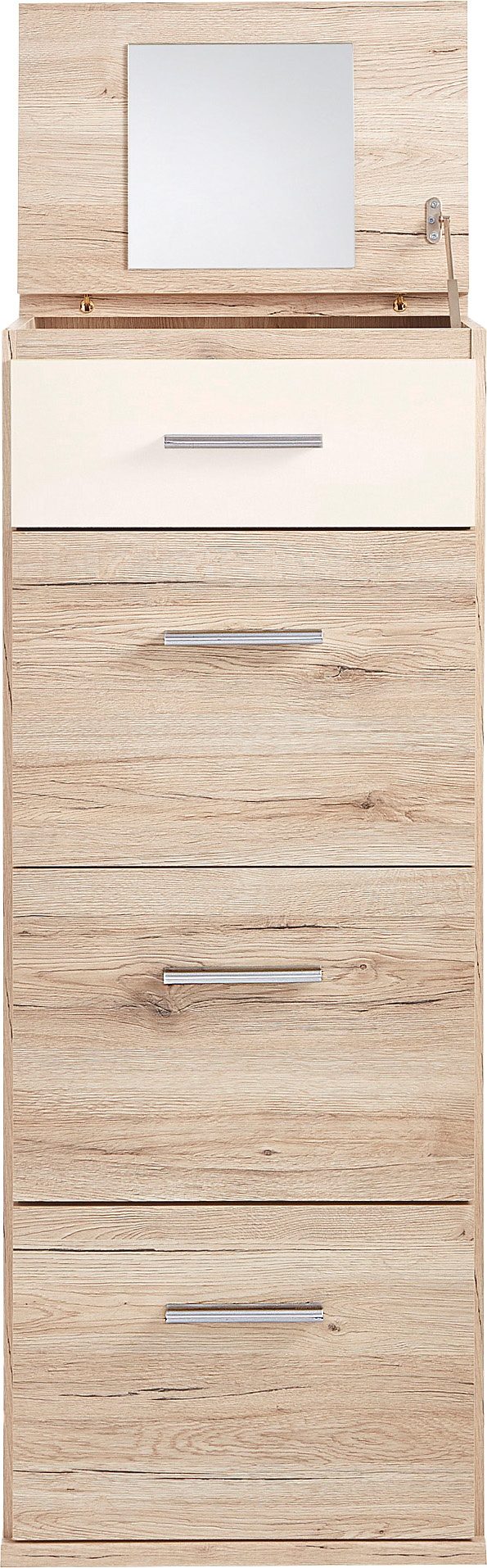Wimex Hochkommode "Joker", Schminkschrank Schminkkommode mit 4 Schubladen günstig online kaufen