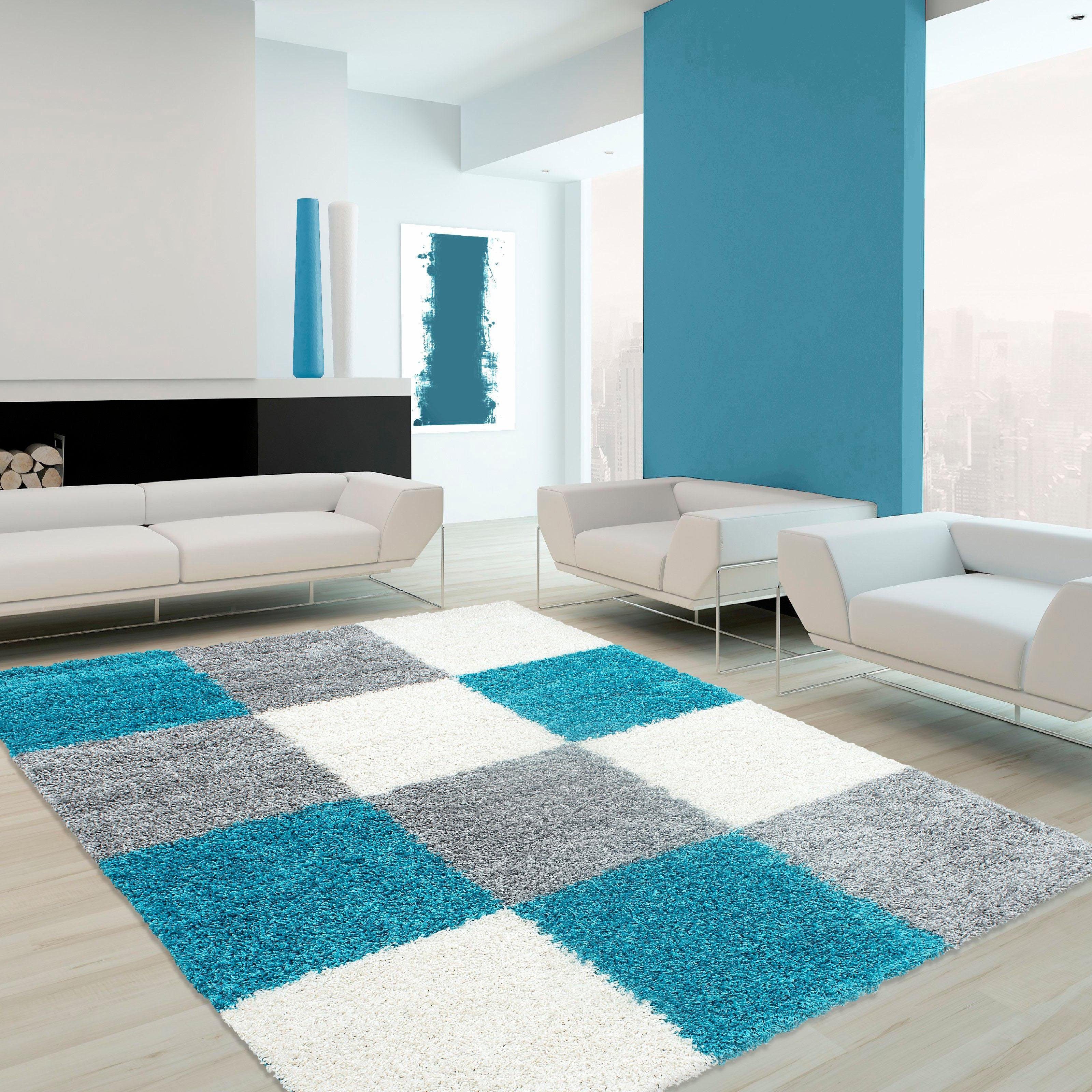 Ayyildiz Teppiche Hochflor-Teppich »Life Shaggy 1501«, rechteckig, 30 mm Hö günstig online kaufen
