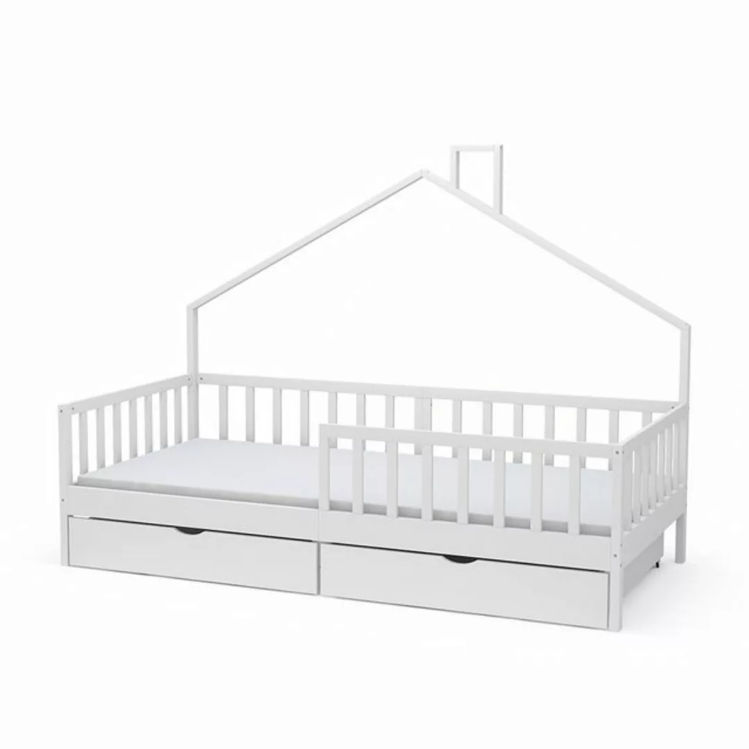 Livinity® Kinderbett Jugendbett Justus mit Schublade & Matratze 90x200 cm günstig online kaufen