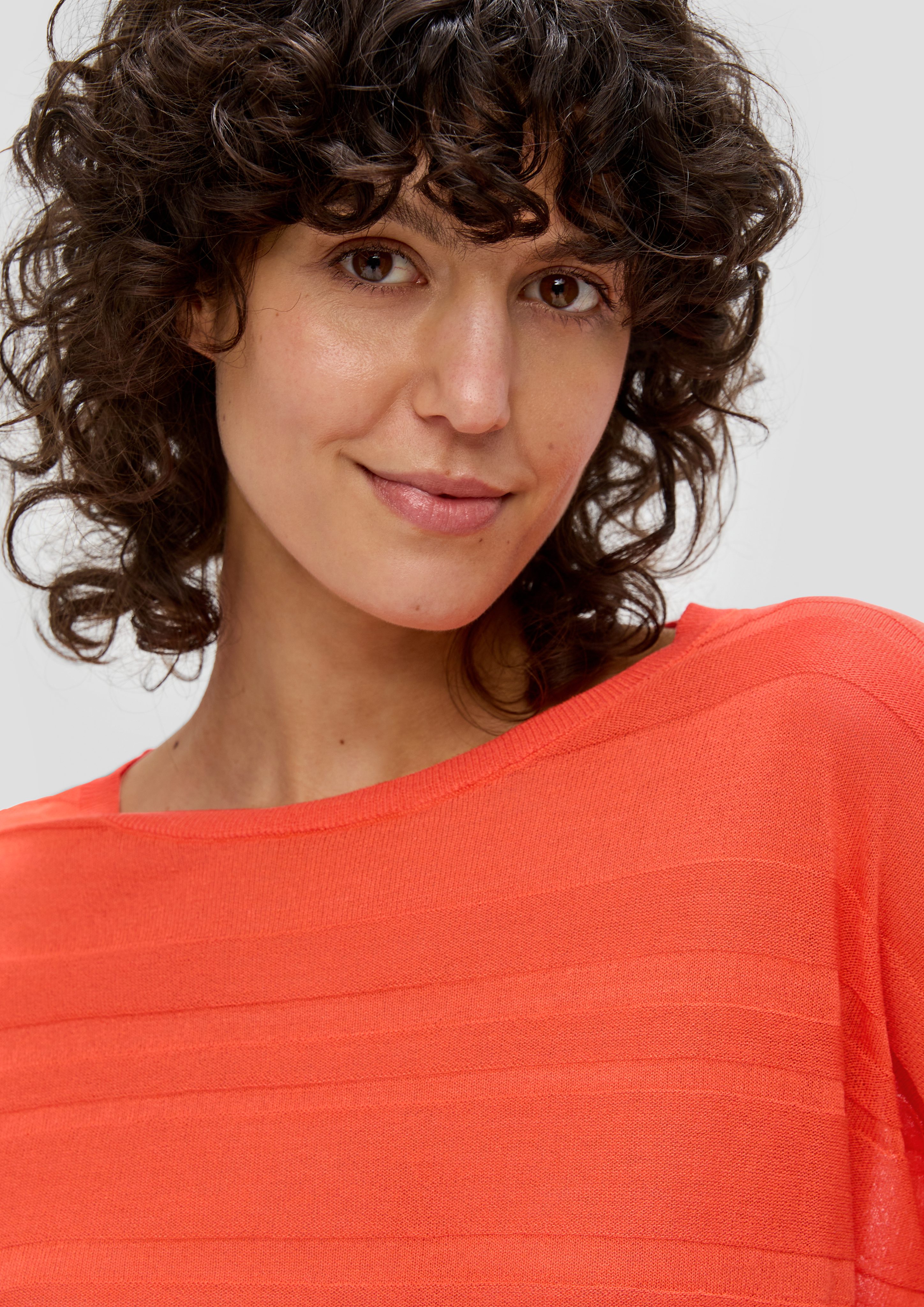 s.Oliver Strickpullover Pullover mit Musterstruktur günstig online kaufen
