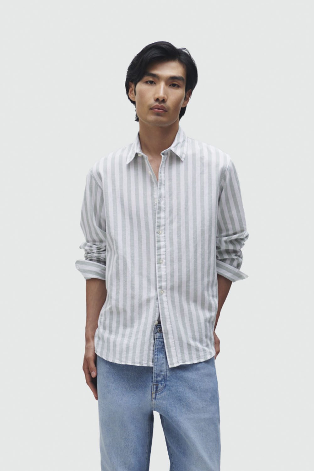 SELECTED HOMME Leinenhemd SLHSLIMNEW-LINEN SHIRT LS günstig online kaufen