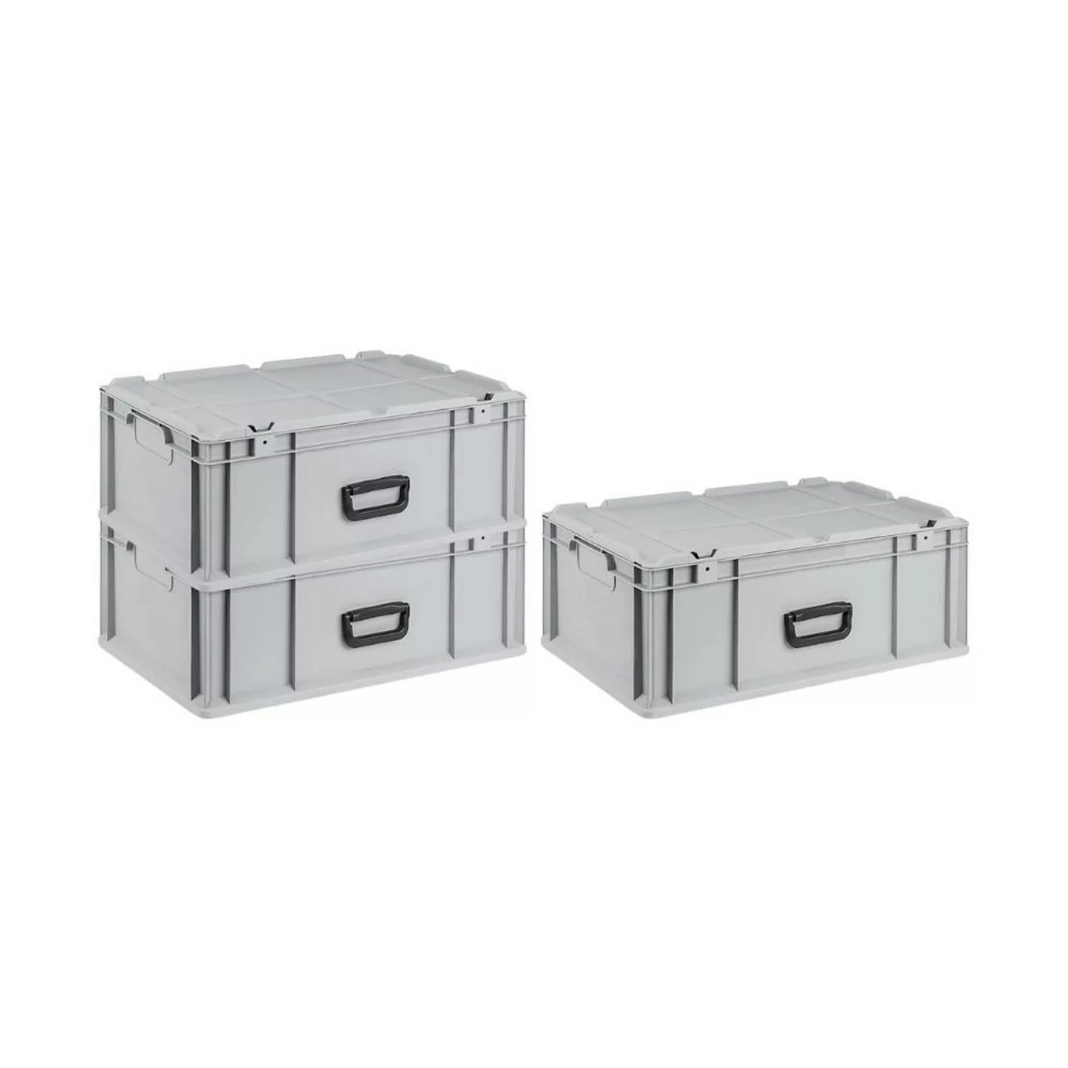 PROREGAL Spar Set 3x Eurobox Nextgen Portable HxBxT 23,5 x 40 x 60 cm 44 Li günstig online kaufen