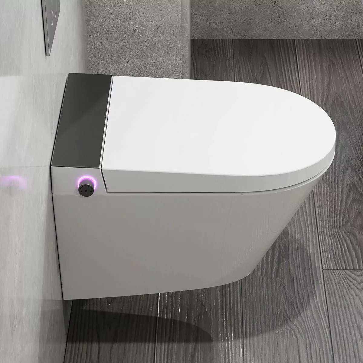 HOROW Dusch-WC Hänge WC mit Bidet günstig online kaufen