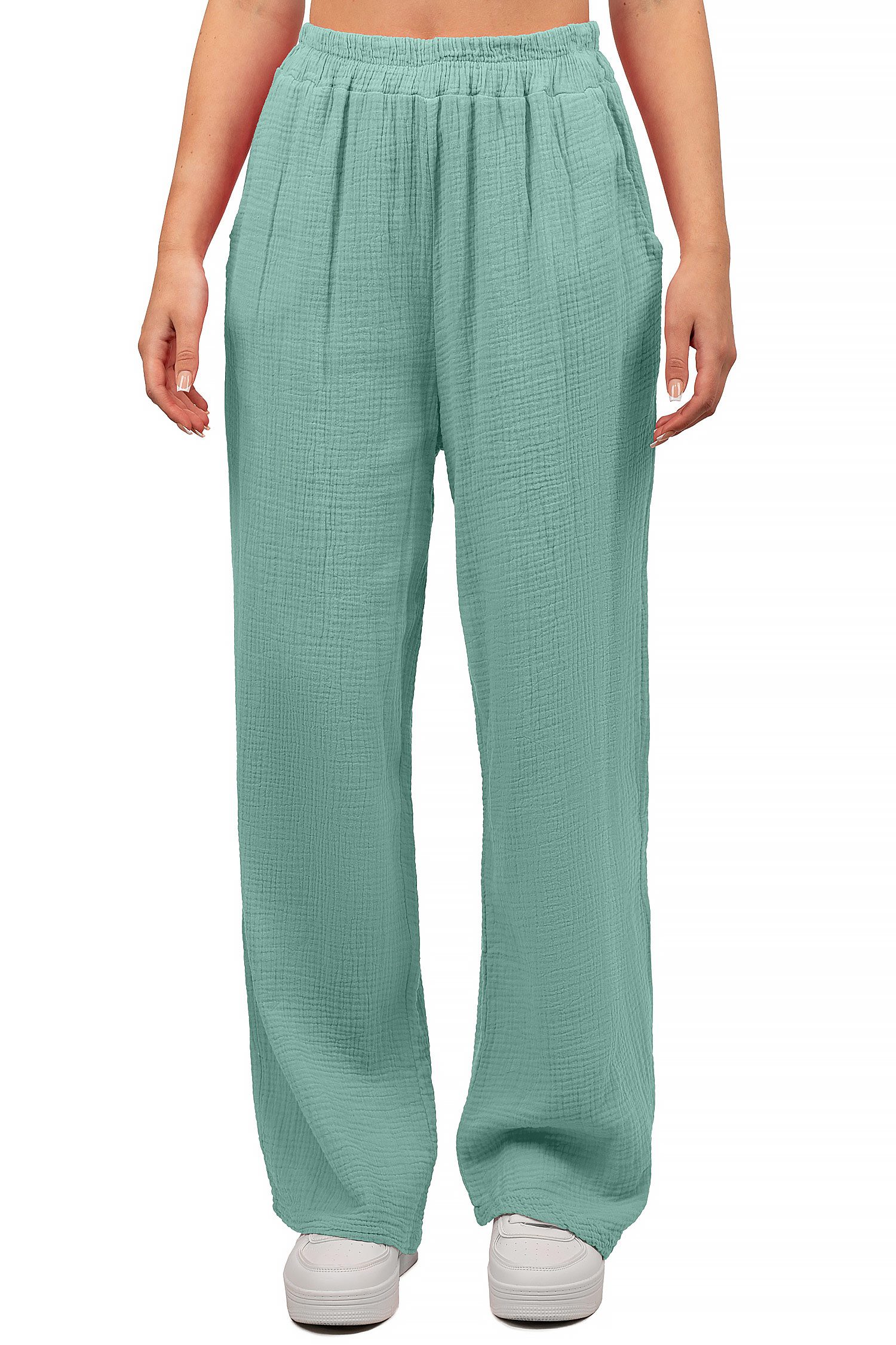 Reichstadt Stoffhose Damen Musselin Hose 25RSW082 günstig online kaufen