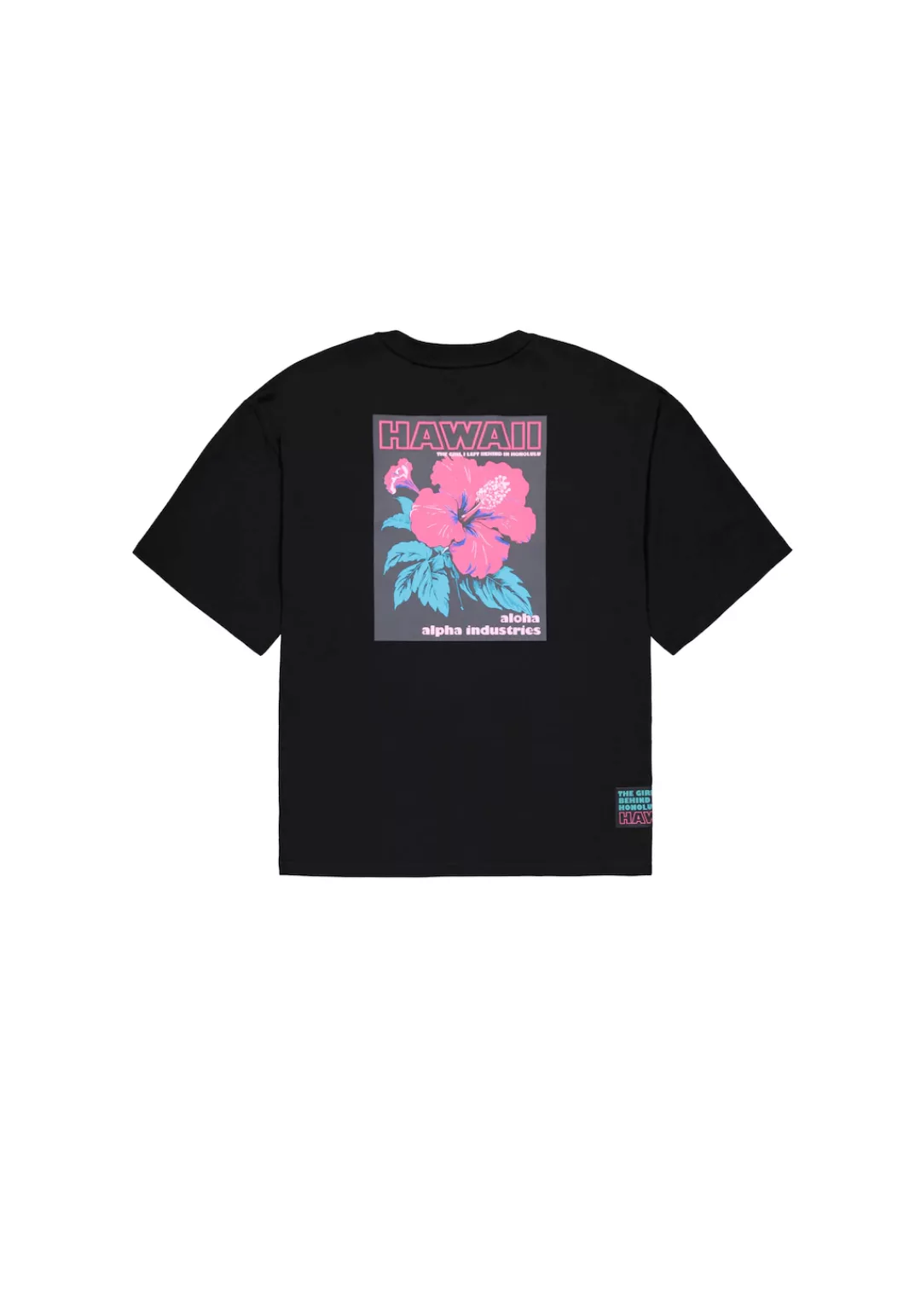 Alpha Industries T-Shirt "Aloha Flower Backprint T-Shirt T-Shirts" günstig online kaufen