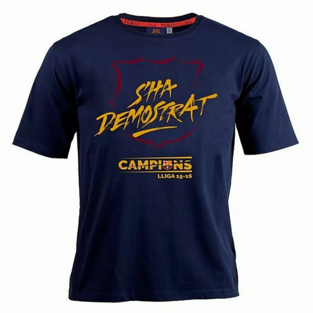 FC Barcelona T-Shirt Kurzärmiges Fußball T-Shirt für Männer F.C. Barcelona günstig online kaufen