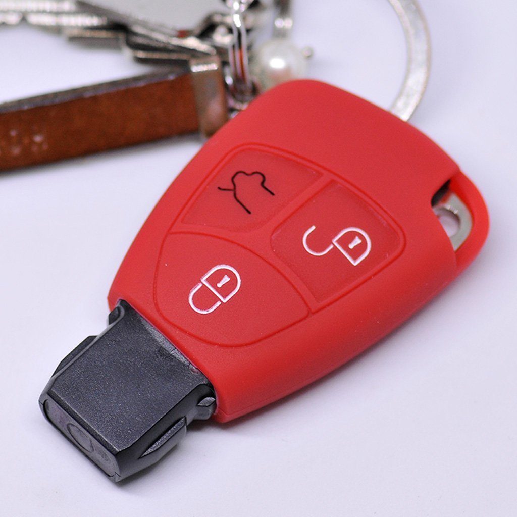 mt-key Schlüsseltasche Autoschlüssel Softcase Silikon Schutzhülle günstig online kaufen
