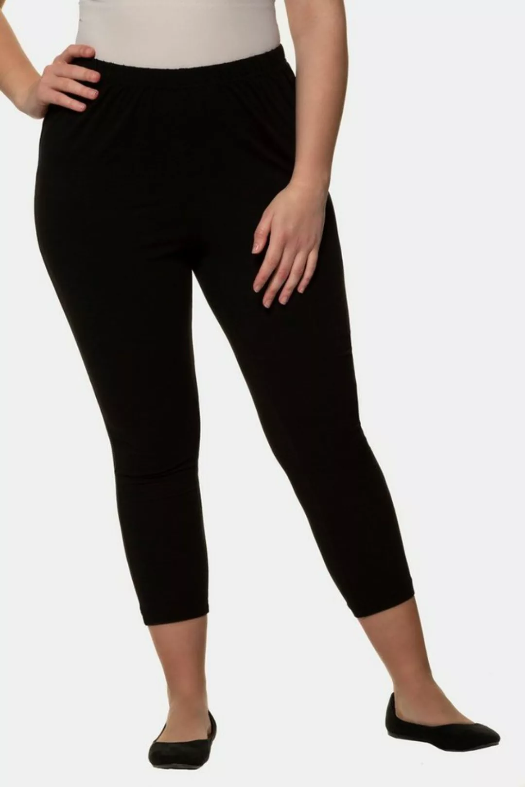 Ulla Popken Funktionshose 7/8-Leggings elastischer Bund bis Gr. 66/68 günstig online kaufen