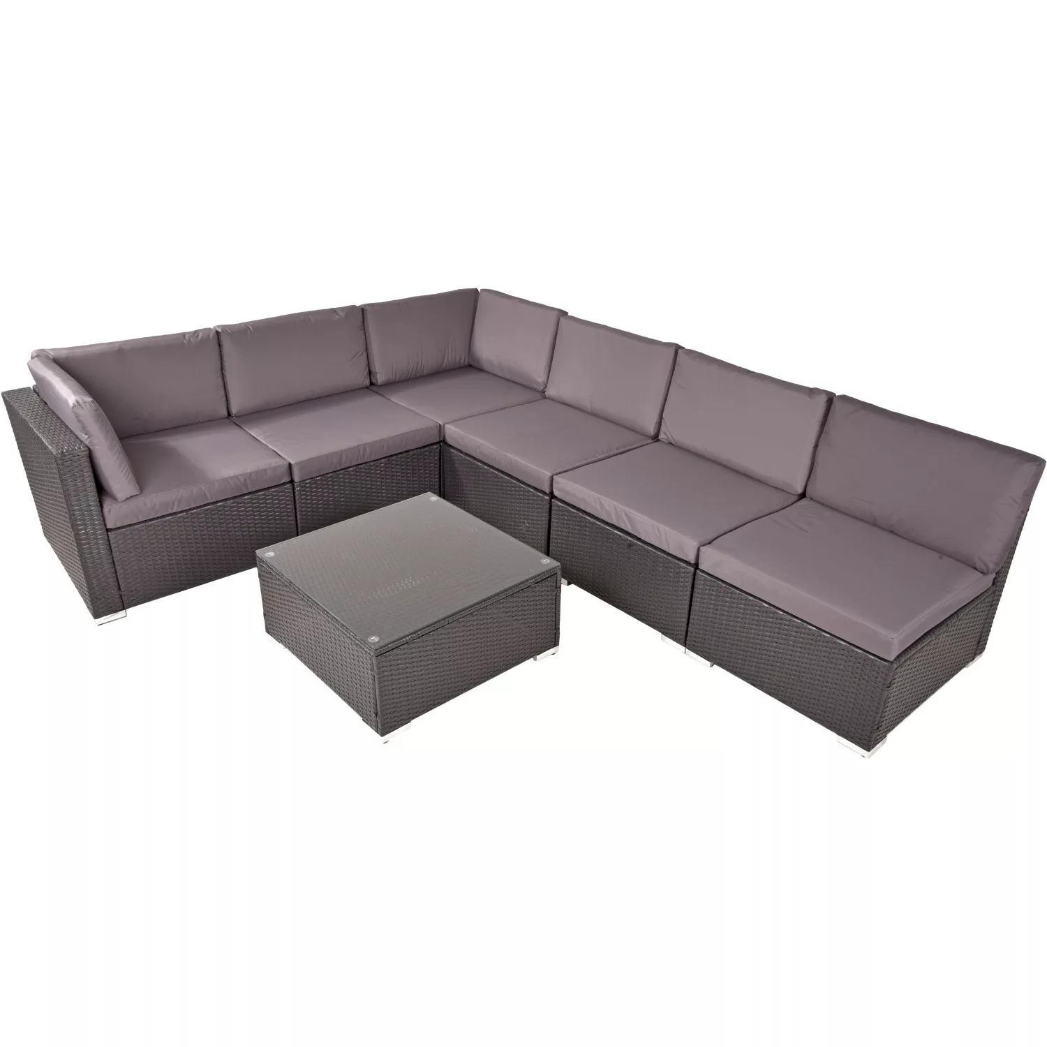 Garden Pleasure Gartenlounge-Set "SANSIBAR", (7 tlg.) günstig online kaufen