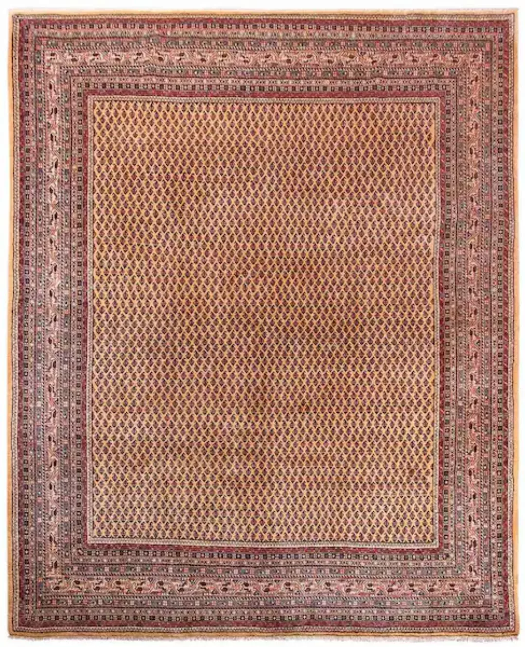 morgenland Wollteppich »Kolyai Teppich handgeknüpft beige«, rechteckig günstig online kaufen