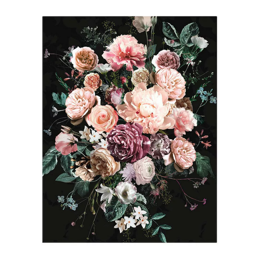 Komar Wandbild Charming Bouquet Blumen B/L: ca. 40x50 cm günstig online kaufen
