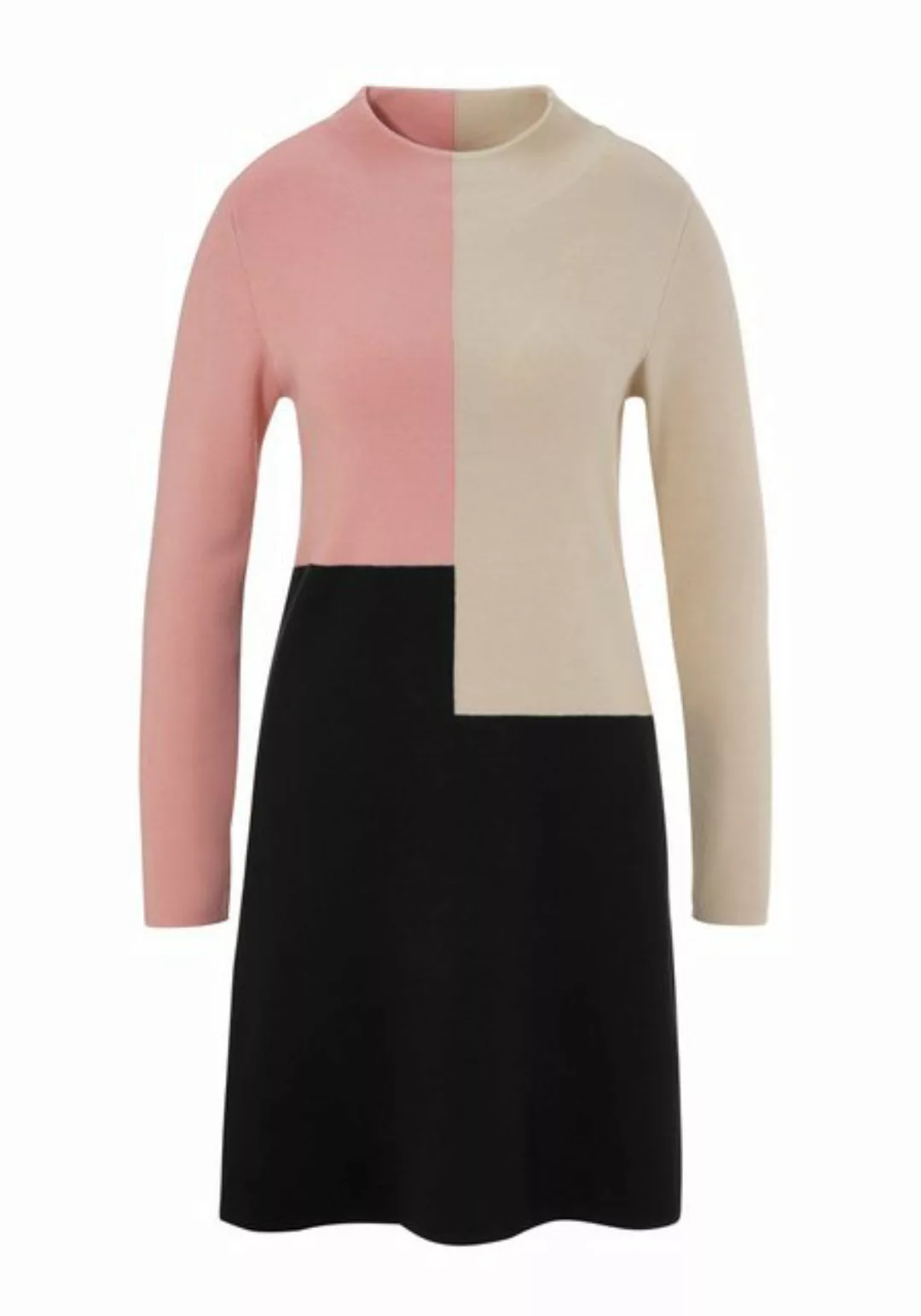 Aniston CASUAL Strickkleid im raffinierten Colorblocking - NEUE KOLLEKTION günstig online kaufen