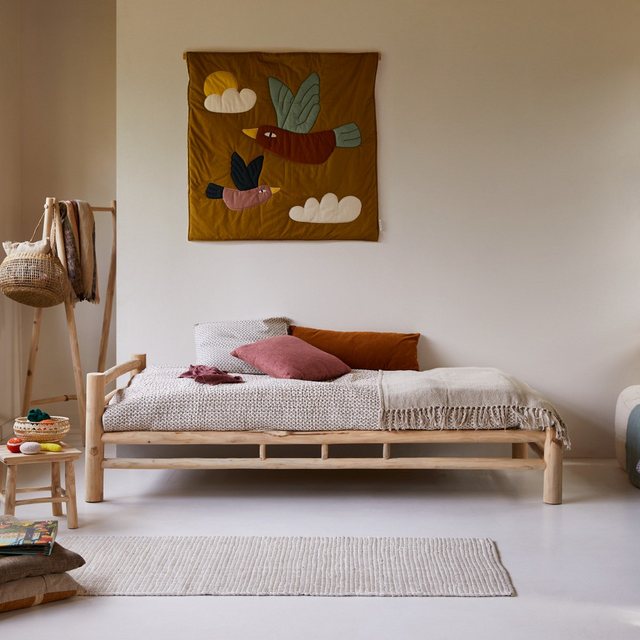Tikamoon Kinderbett Kalif Kinder-Bett aus Teak massiv 90x190 cm günstig online kaufen
