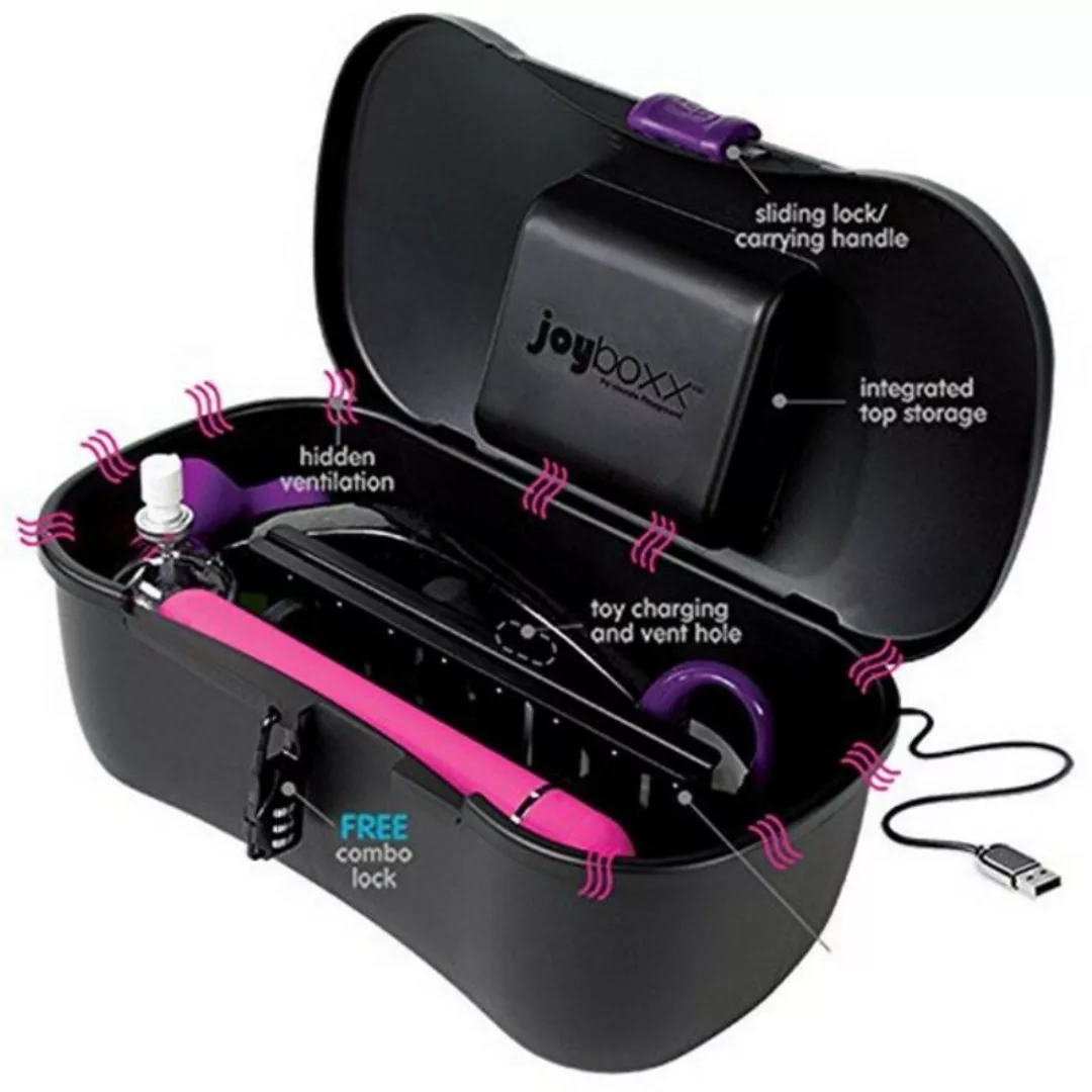 Hygienische Aufbewahrungsbox Für Lustprodukte In Lila Joyboxx 00029 günstig online kaufen