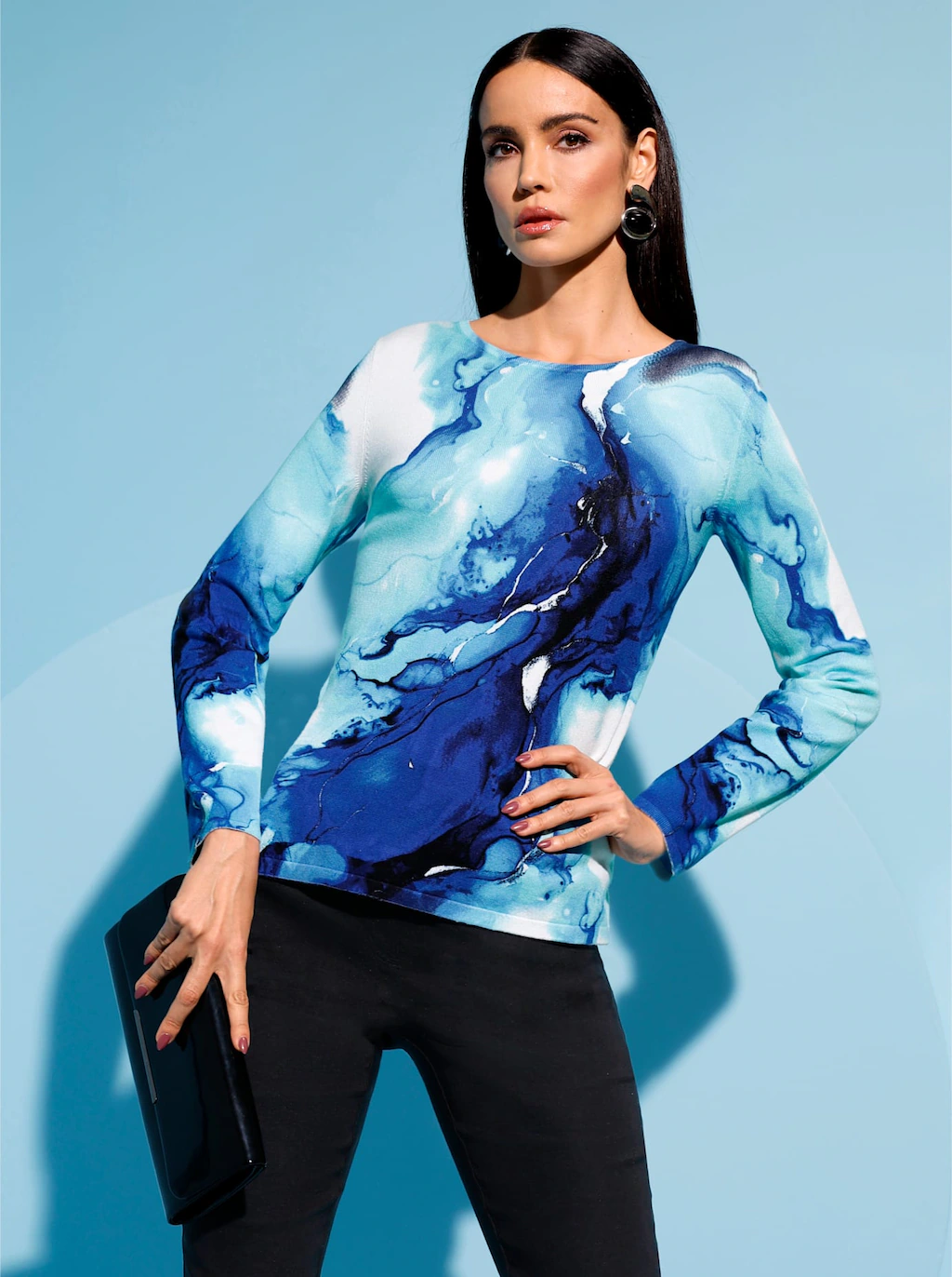 Lady Strickpullover "Viskose-Pullover" günstig online kaufen