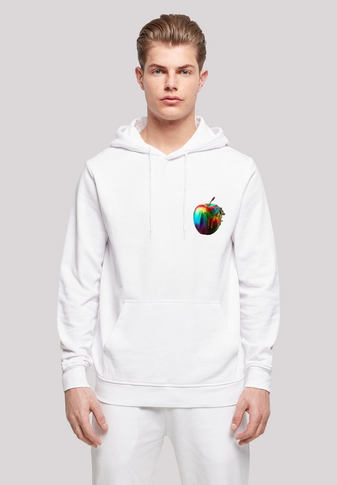 F4NT4STIC Kapuzenpullover Colorfood Collection - Rainbow Apple Print günstig online kaufen