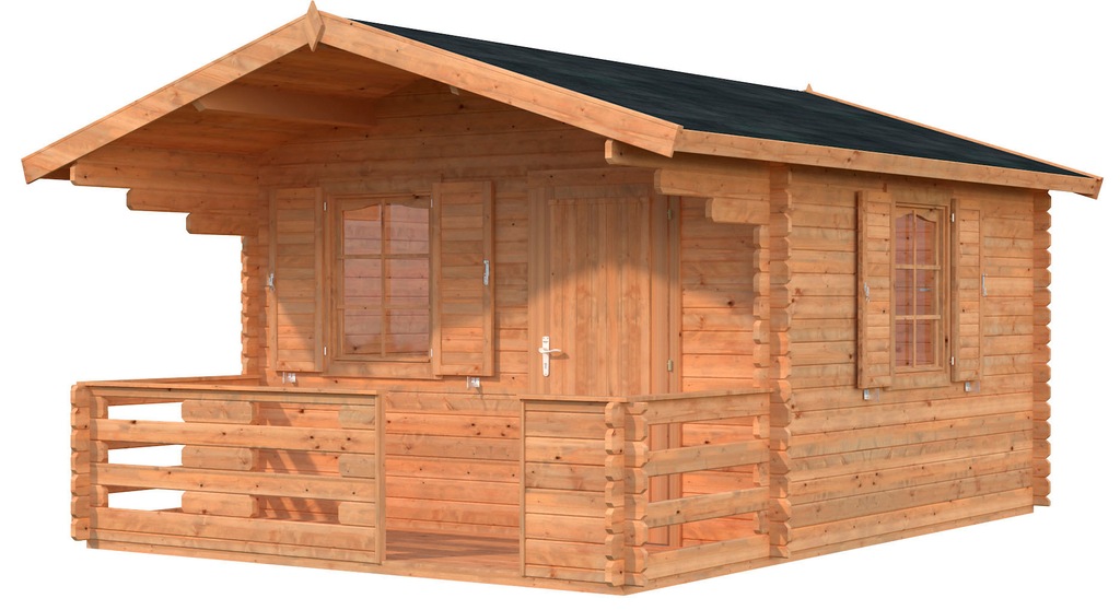 Palmako Gartenhaus "Emma", 10,4+4,2 qm günstig online kaufen