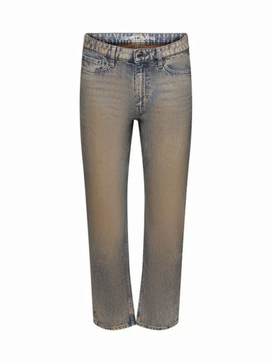 Esprit Straight-Jeans Jeans mit geradem Bein und mittlerer Bundhöhe günstig online kaufen