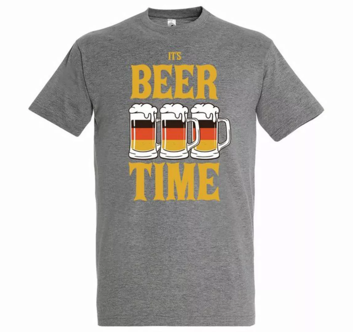 Youth Designz T-Shirt IT'S BEER TIME Herren T-Shirt mit Trendigem Frontdruc günstig online kaufen