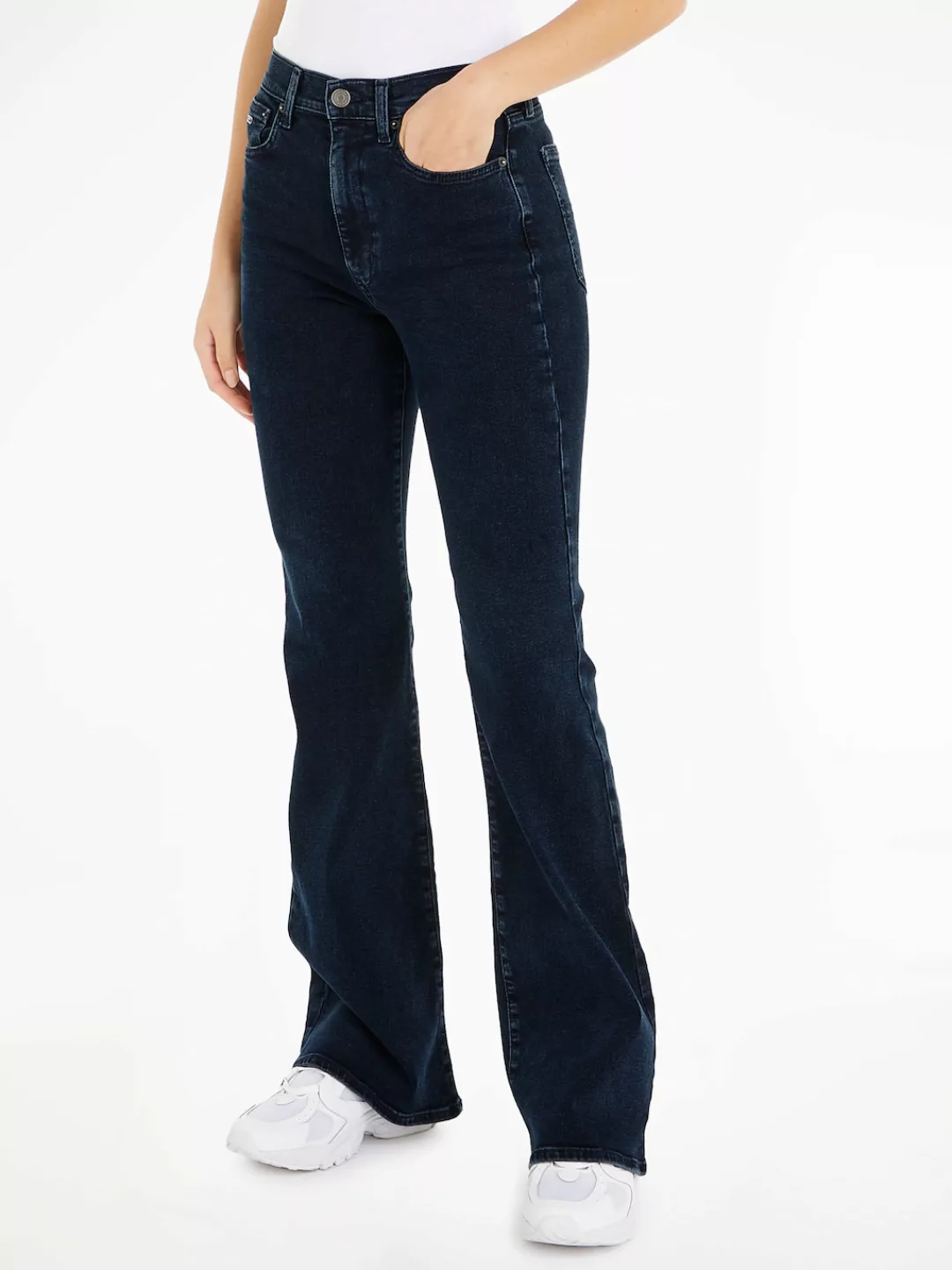 Tommy Jeans Schlagjeans Tommy Jeans SYLVIA - High waist - Flared Denim Jean günstig online kaufen