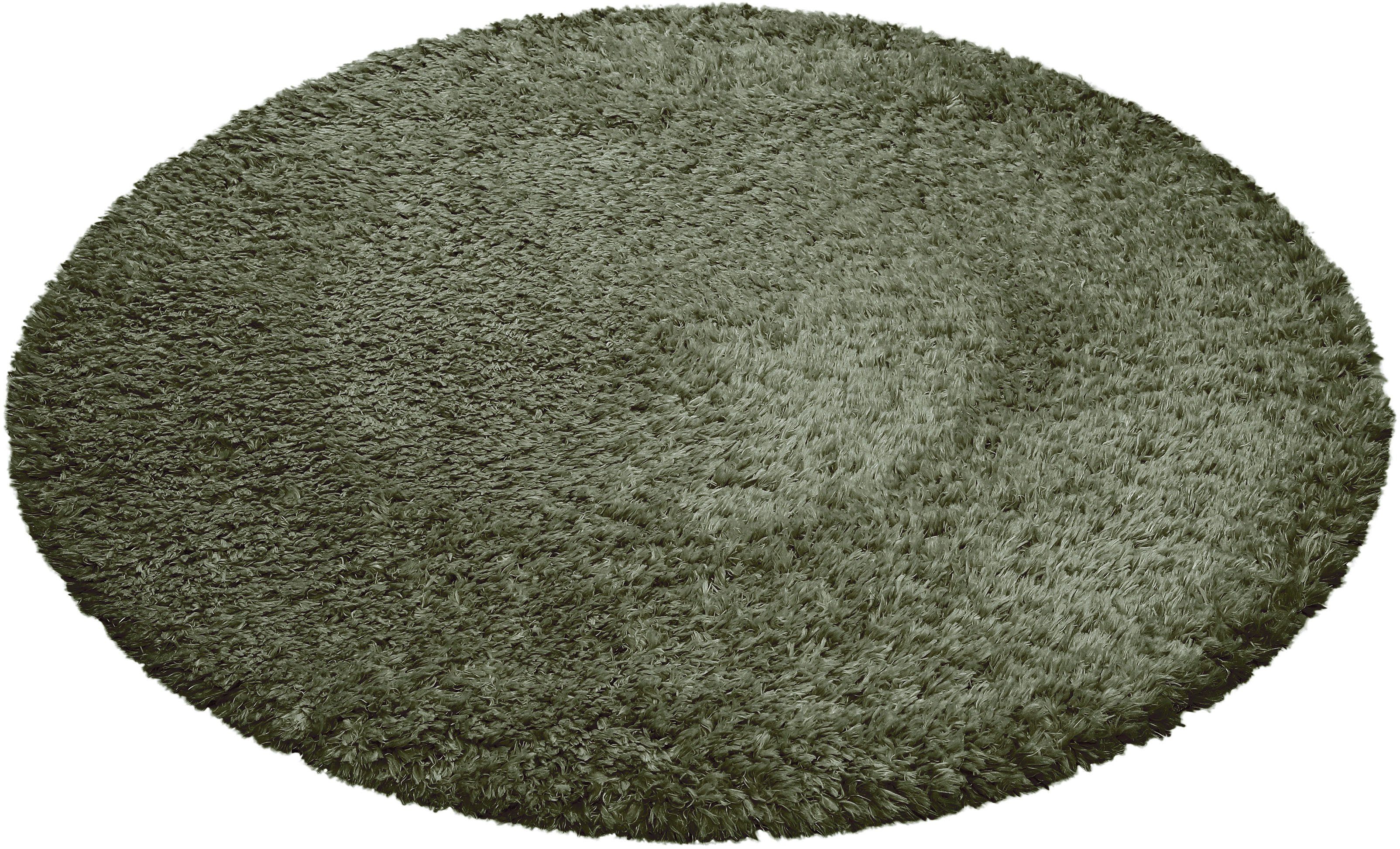 Esprit Hochflor-Teppich »YOGI ESP-096«, rund, 50 mm Höhe, flauschiger weich günstig online kaufen