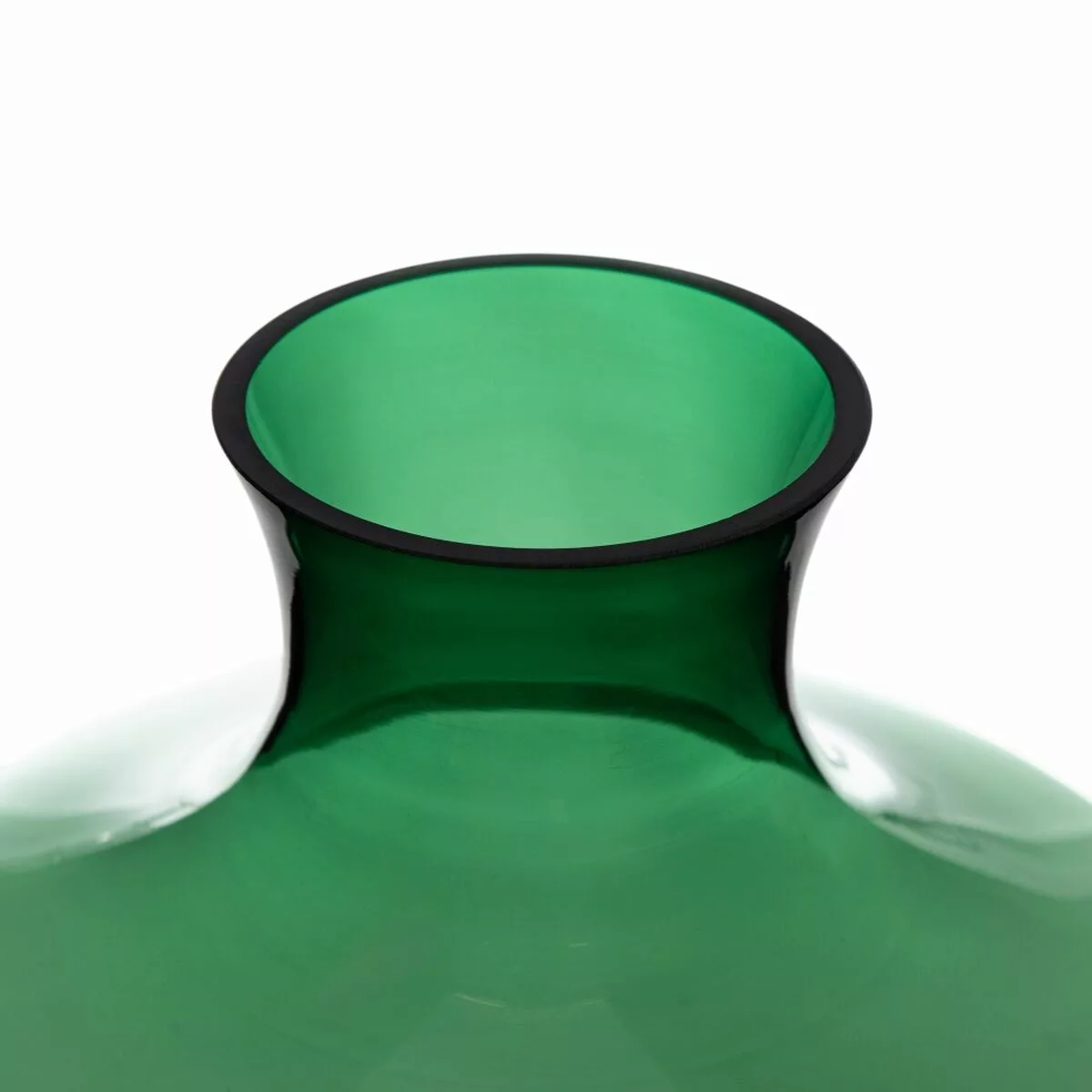 Vase 21 X 21 X 25 Cm Grün Glas günstig online kaufen
