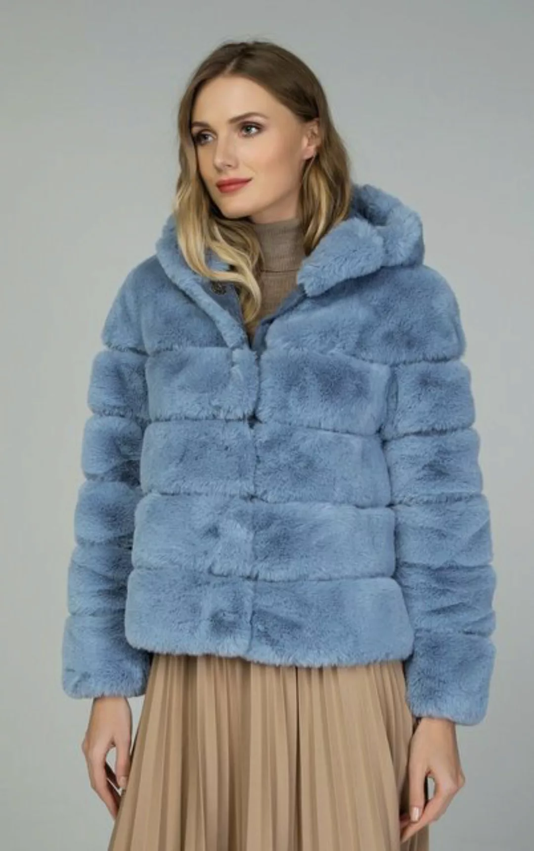 Antonio Cavosi Winterjacke Kuschelige Winterjacke Faux-Fur Web-Pelz Jacke m günstig online kaufen