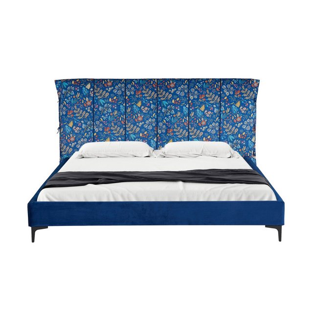 HTI-Living Bettgestell Doppelbett 180 x 200 cm Roxbury Blue Fantasy (Stück, günstig online kaufen