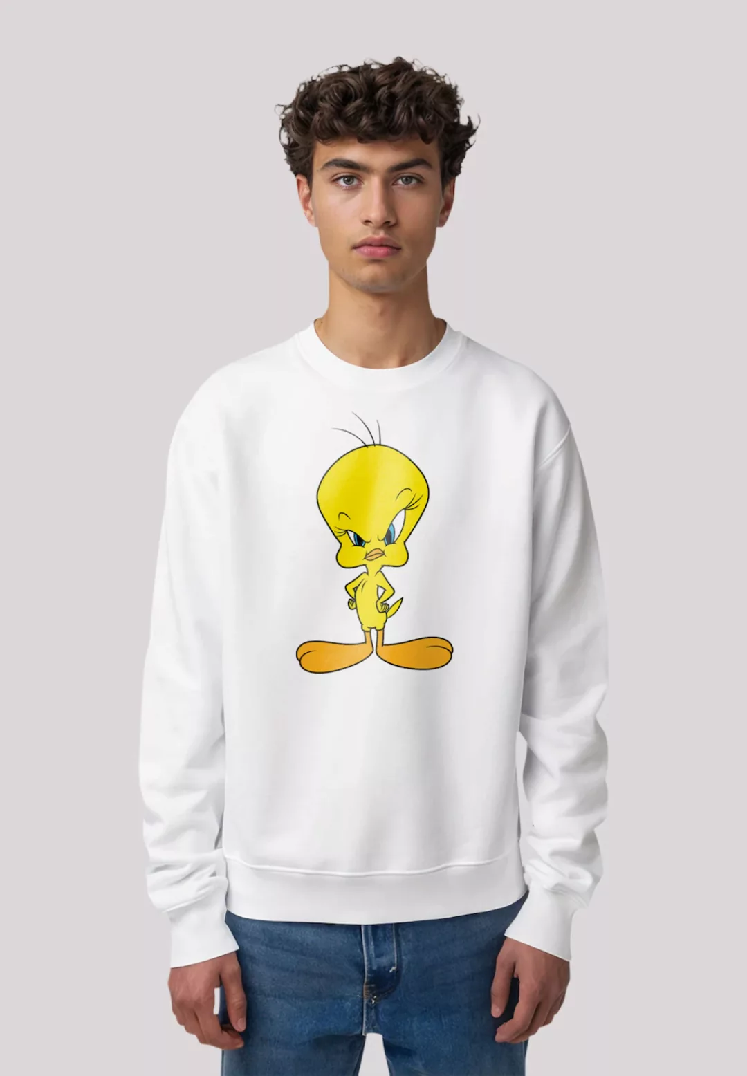 F4NT4STIC Sweatshirt "Angry Tweety Looney Tunes", Premium Qualität günstig online kaufen