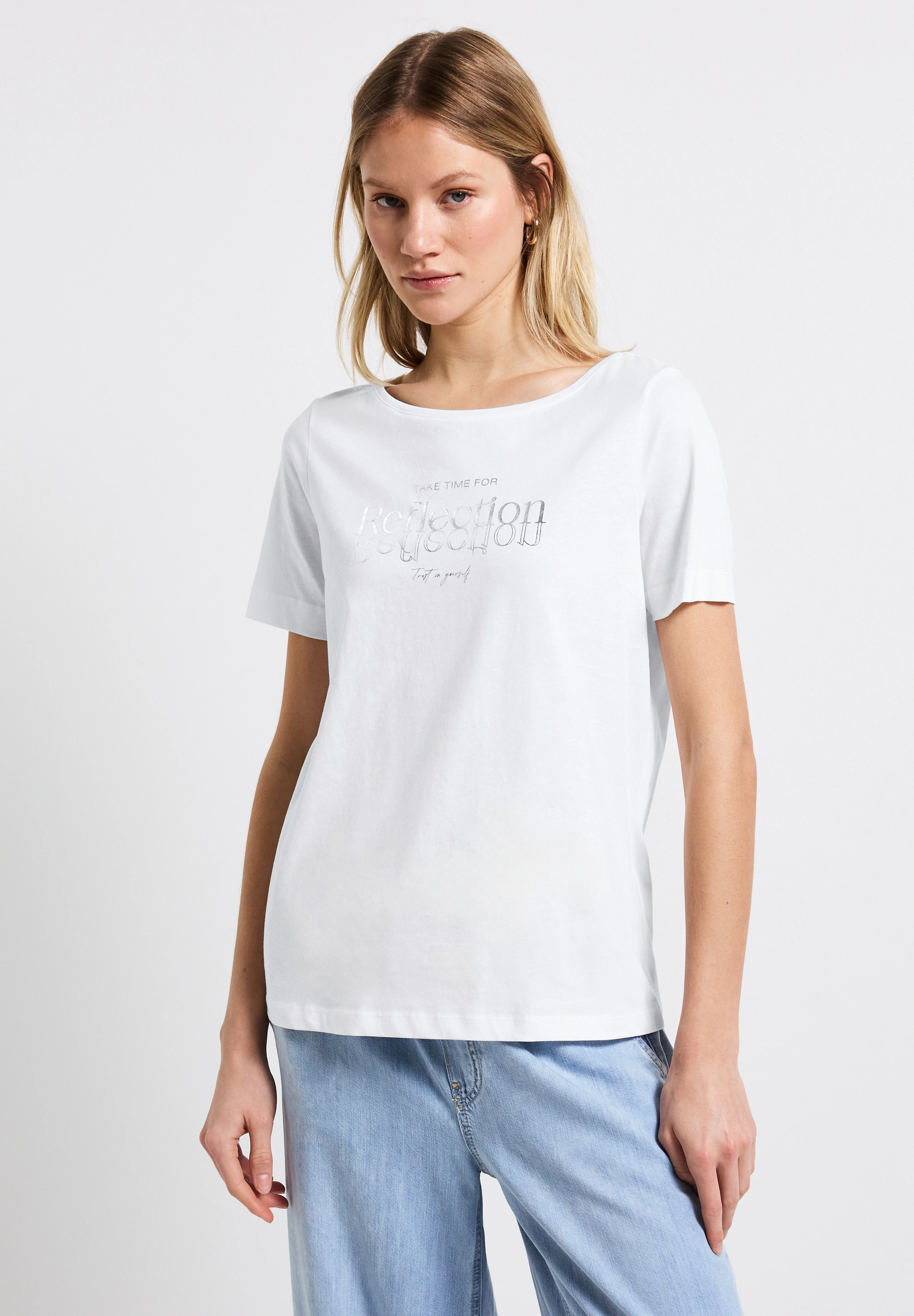 STREET ONE T-Shirt, aus reiner Baumwolle günstig online kaufen