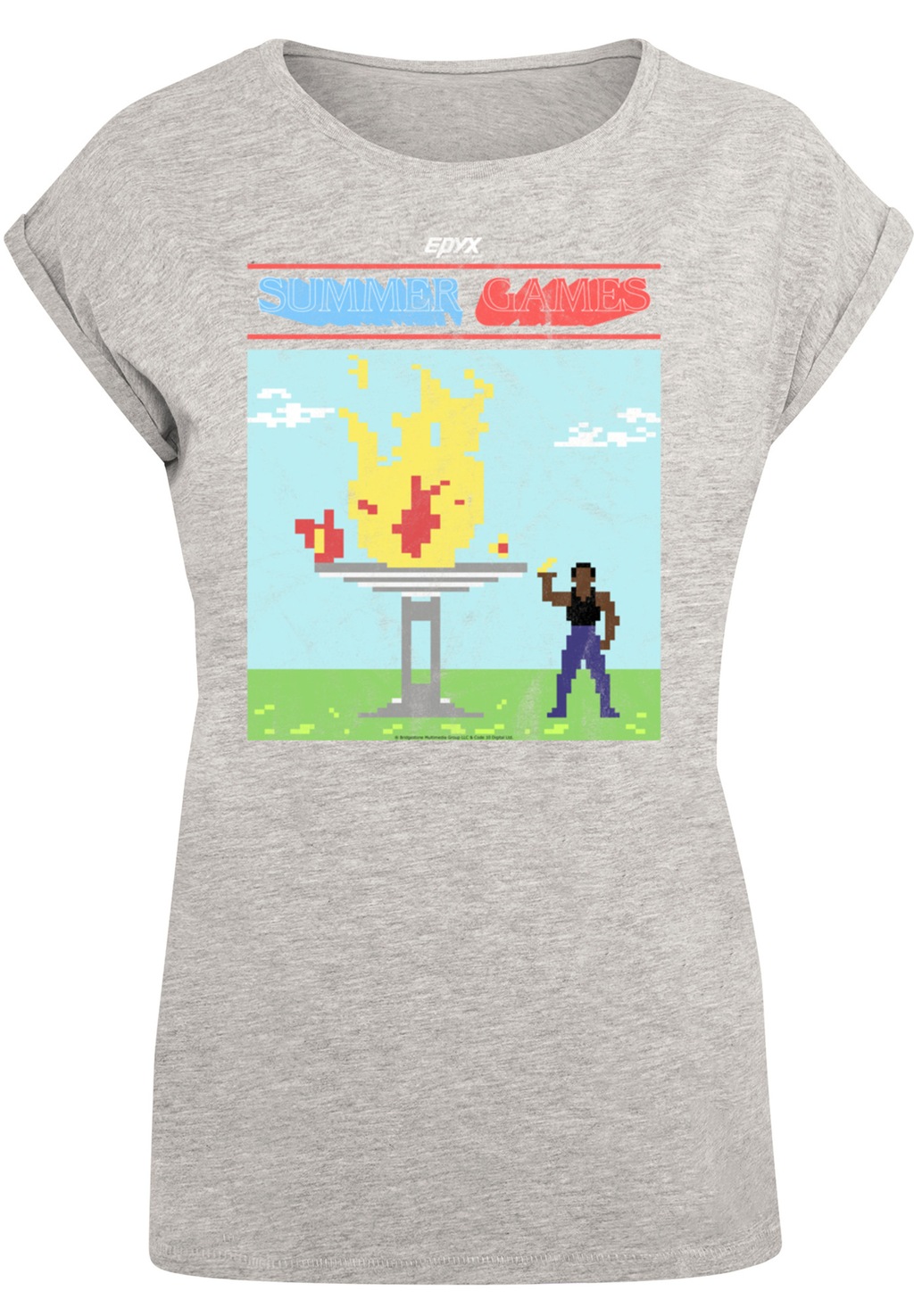 F4NT4STIC T-Shirt "Retro Gaming Summer Games", Print günstig online kaufen