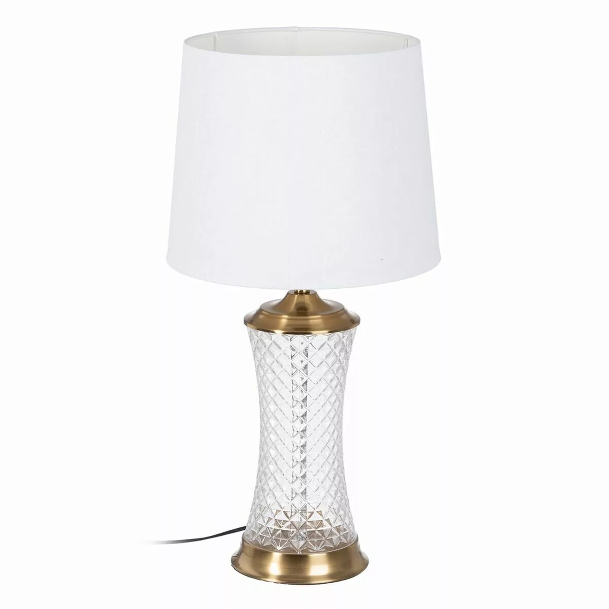 Tischlampe Synthetische Stoffe Gold Metall 35 X 35 X 69 Cm günstig online kaufen