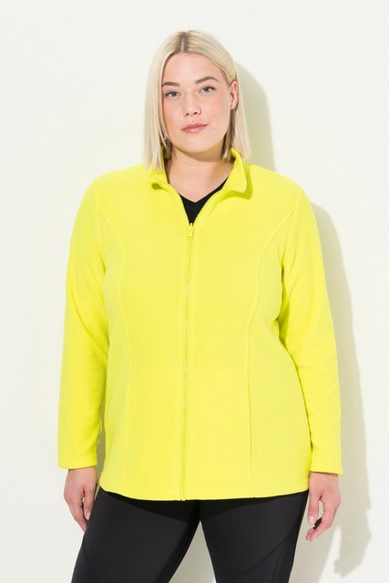 Ulla Popken Sweatjacke Fleecejacke Baukastensystem Innenjacke Stehkragen günstig online kaufen