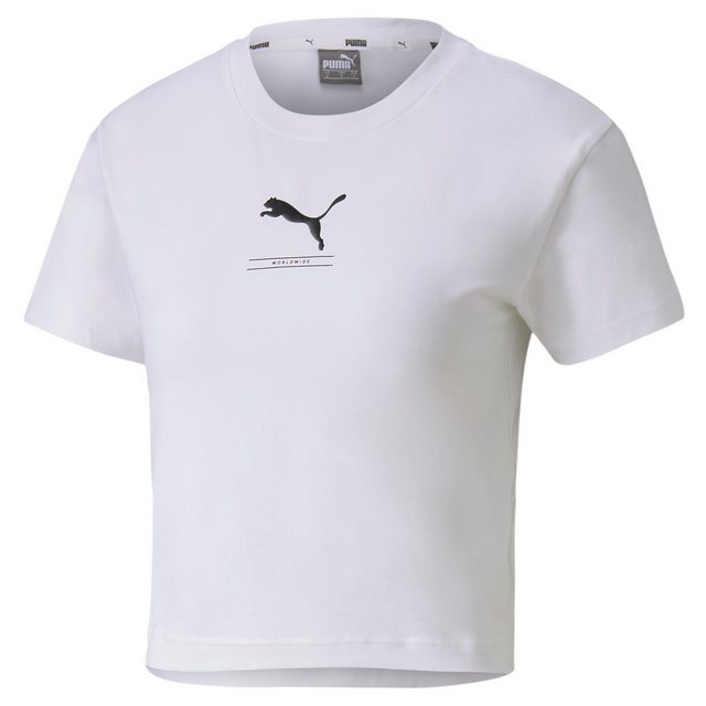 PUMA T-Shirt Puma Damen T-Shirt Nu-tility Fitted Tee 581377 günstig online kaufen