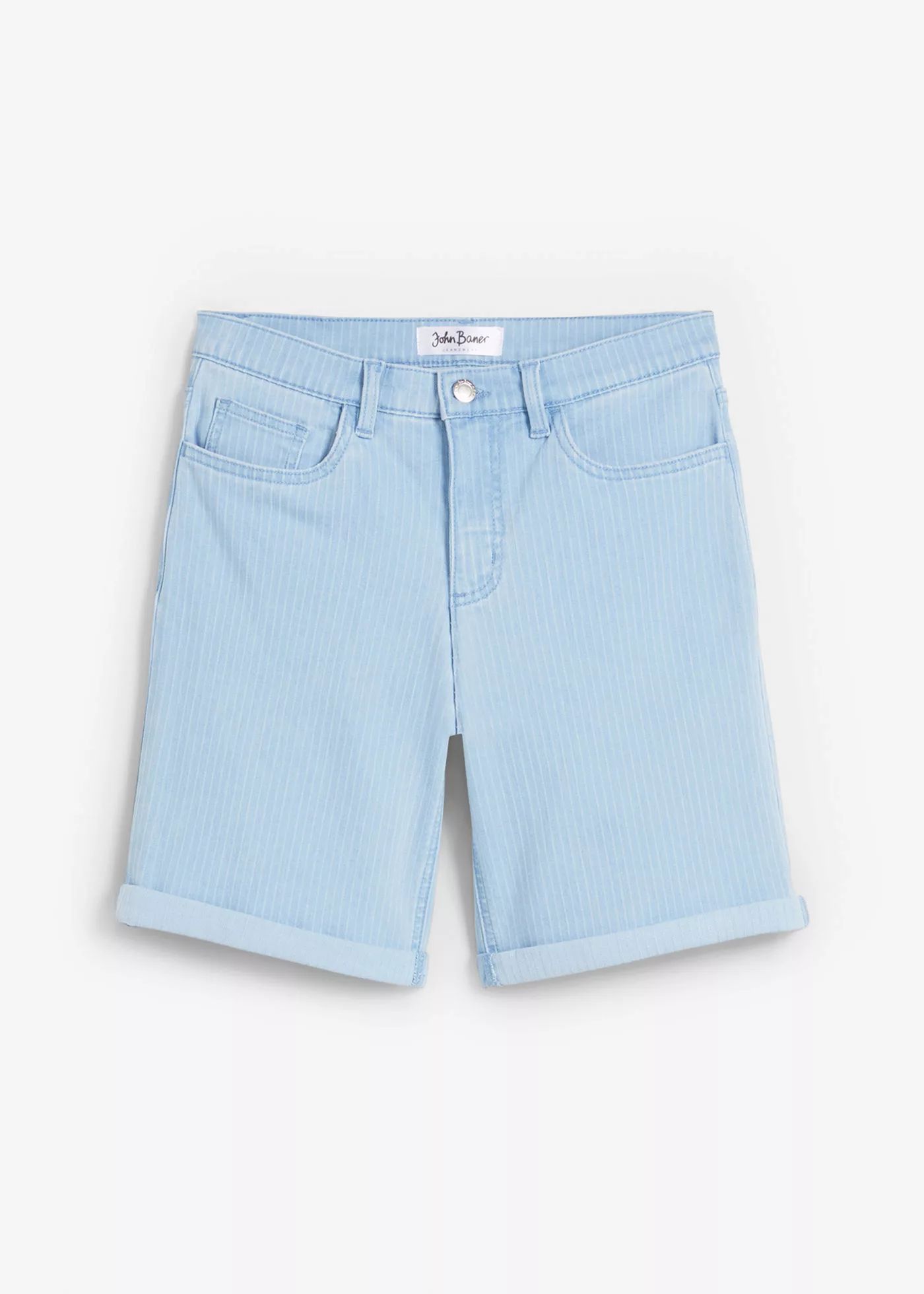 Jeans-Shorts, gestreift günstig online kaufen