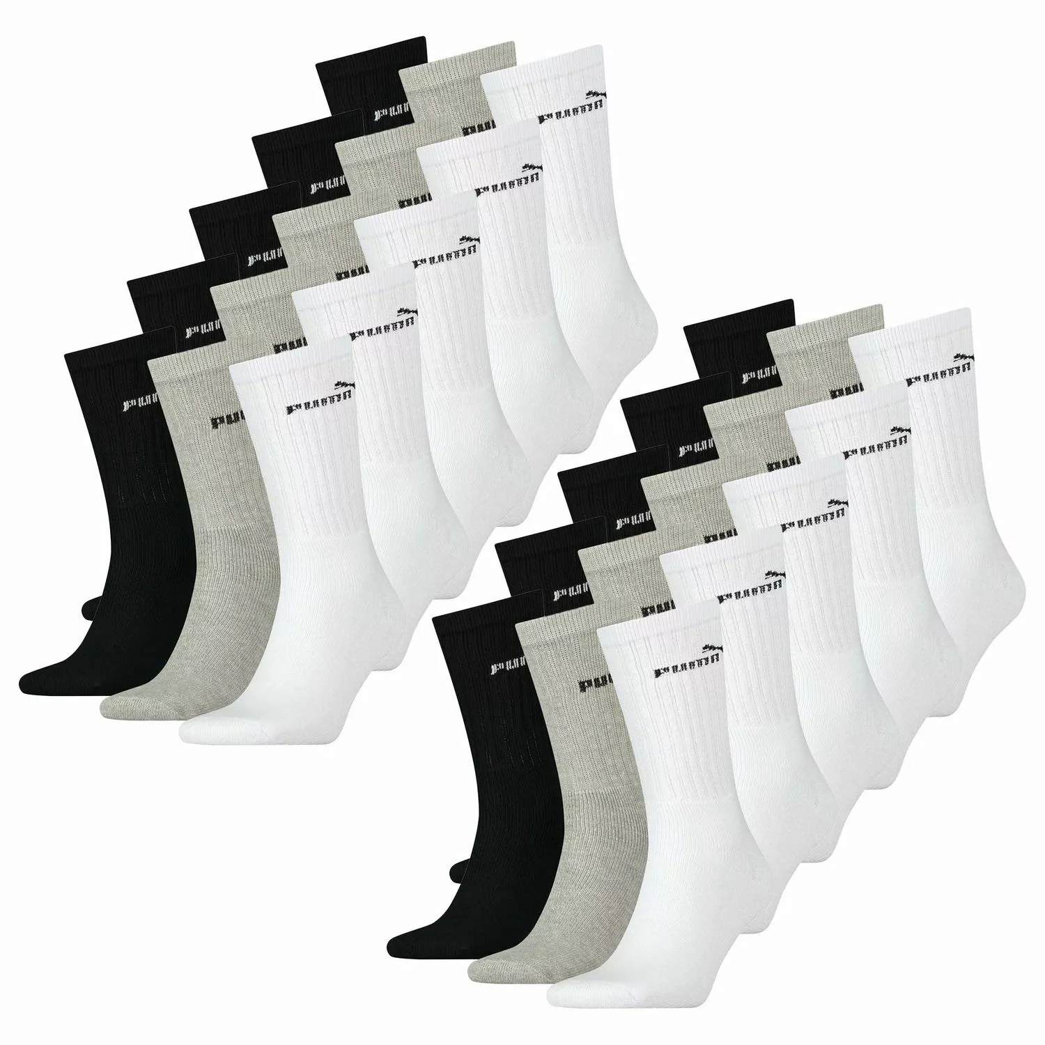 PUMA Unisex Sport Socken CLASSIC SPORT CREW 30er Pack günstig online kaufen