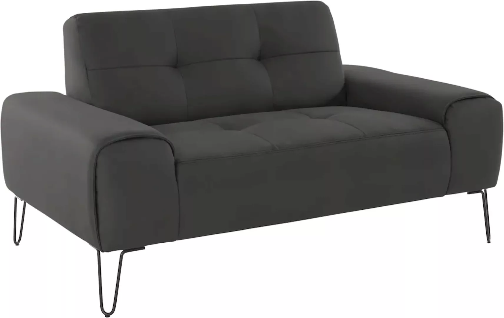 exxpo - sofa fashion 2-Sitzer »Taranto, aktuelles Design trifft Sitzkomfort günstig online kaufen