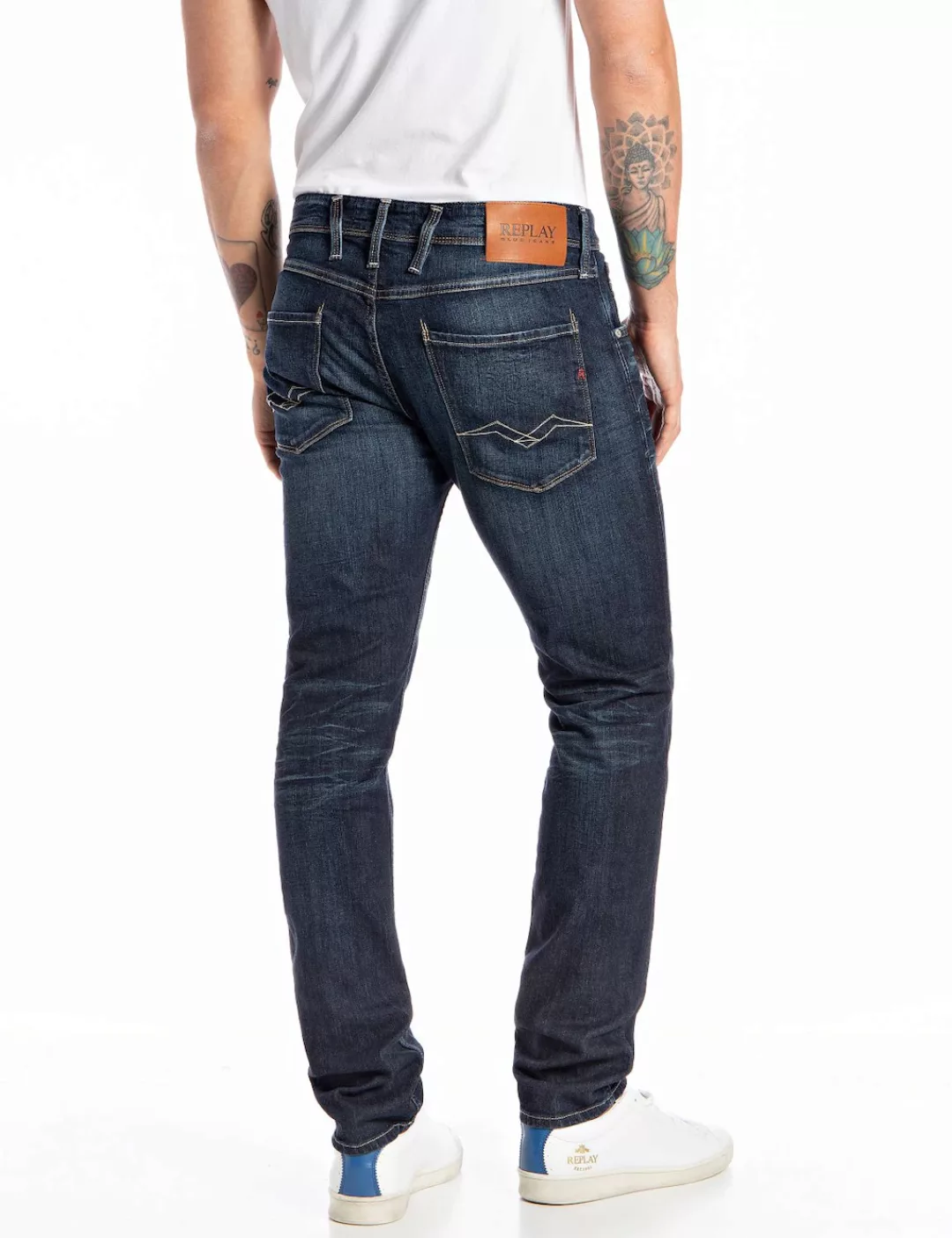 Replay Slim-fit-Jeans Anbass günstig online kaufen