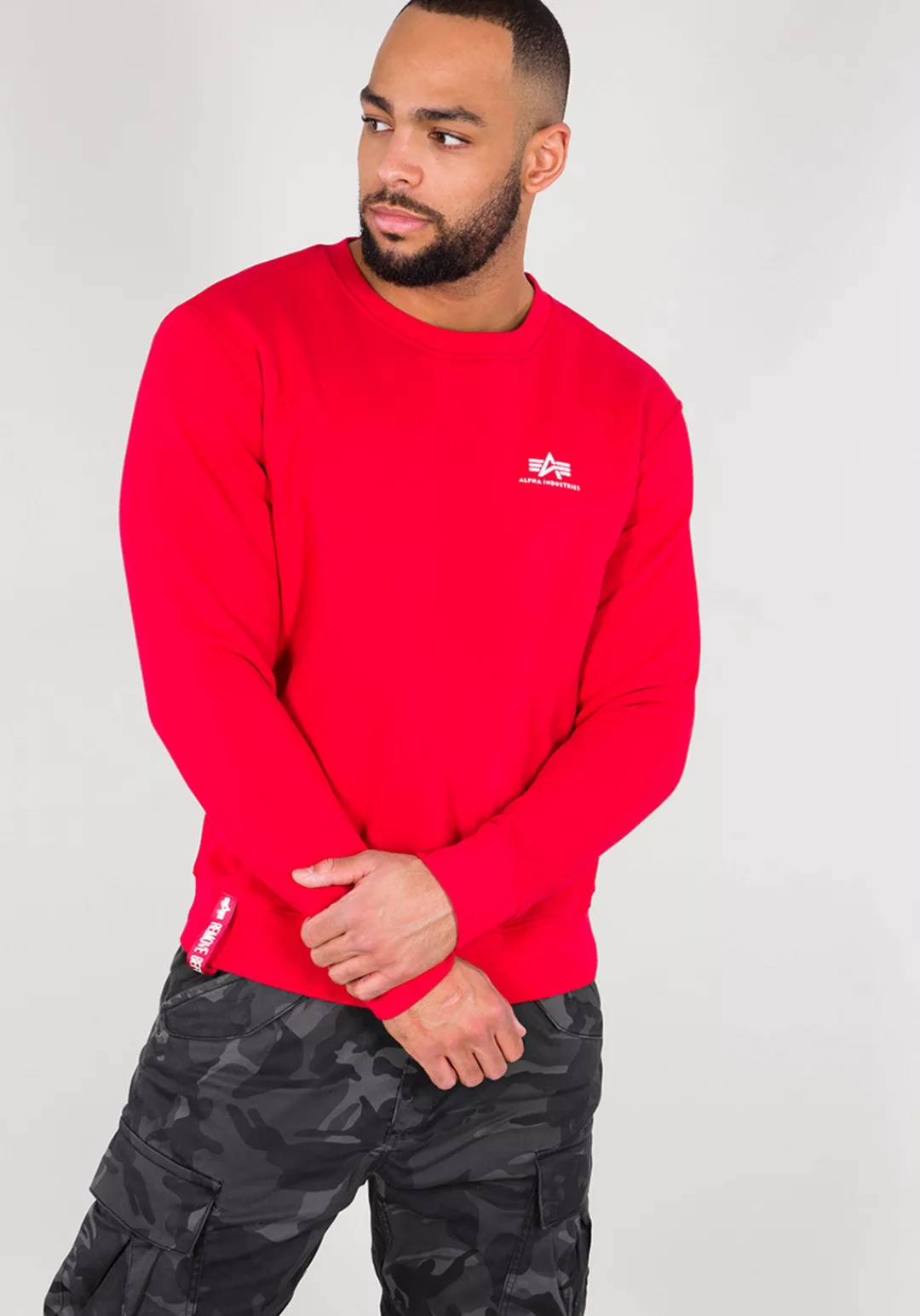 Alpha Industries Sweater "Alpha Industries Men - Sweatshirts Basic Sweater günstig online kaufen