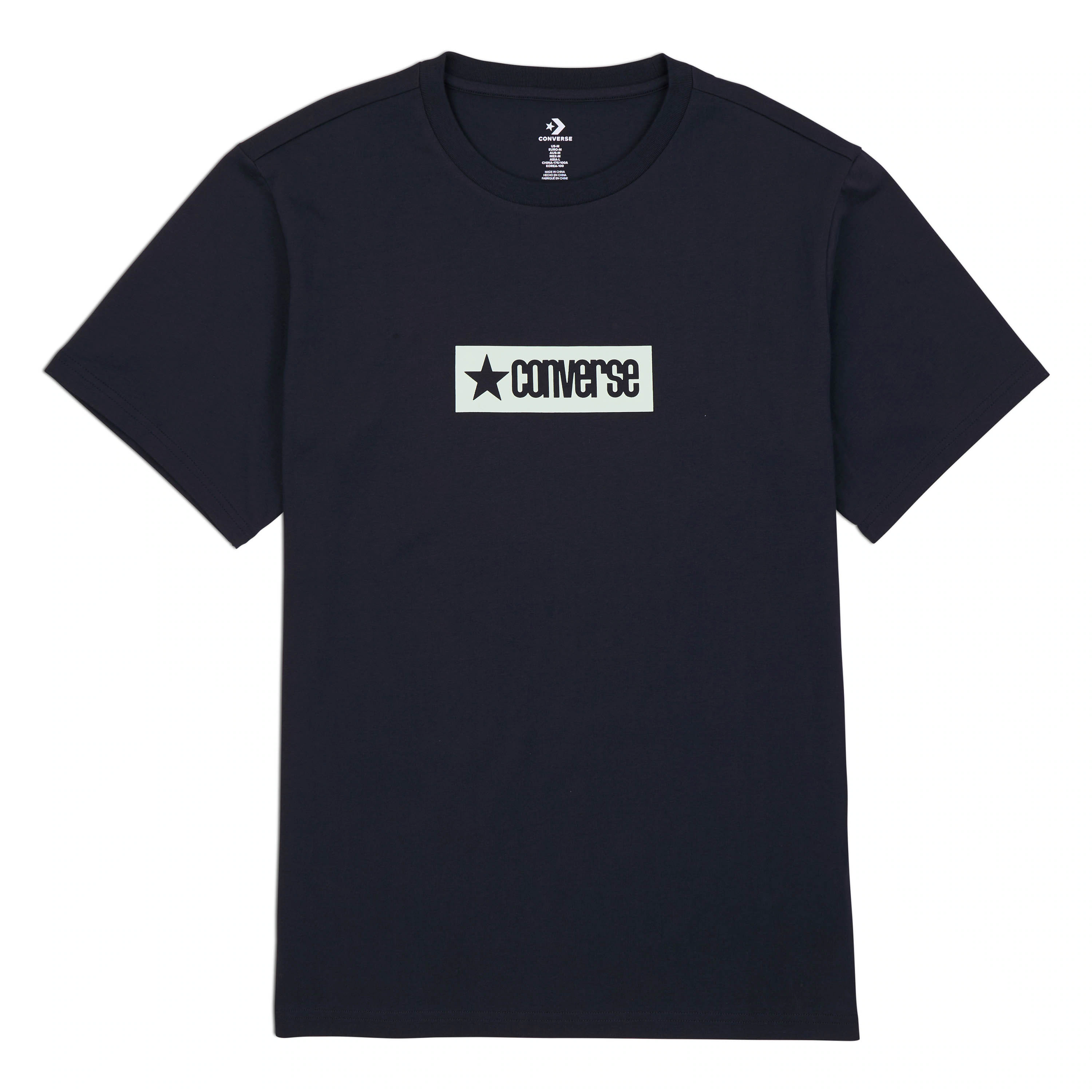 Converse T-Shirt "MENS CONVERSE RETRO BLOCK LOGO T-SHIRT" günstig online kaufen