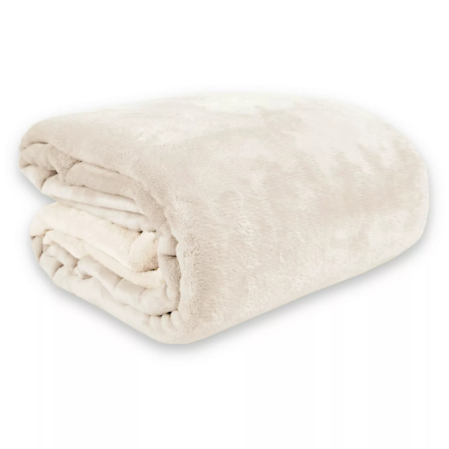 Bestlivings Kuscheldecke Teddy Fleece Sherpa Flanell 150 x 200 cm Creme günstig online kaufen