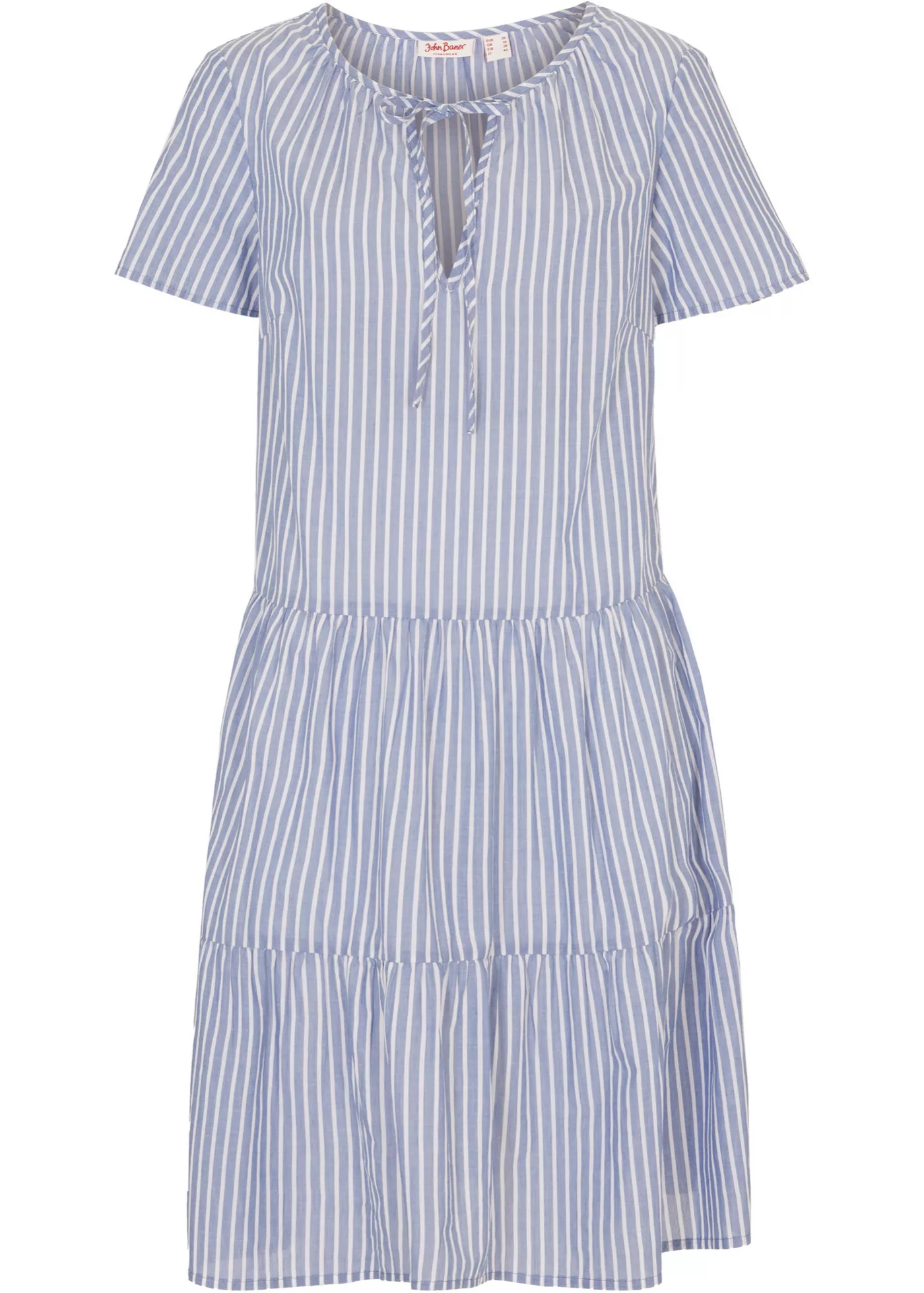 Sommer-Tunika-Kleid, gestreift günstig online kaufen