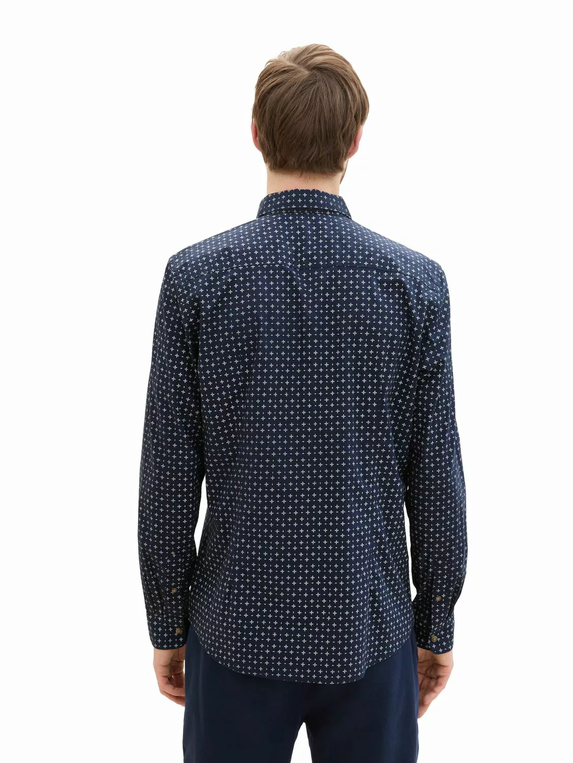 Tom Tailor Denim Herren Hemd FITTED PRINTED - Slim Fit günstig online kaufen