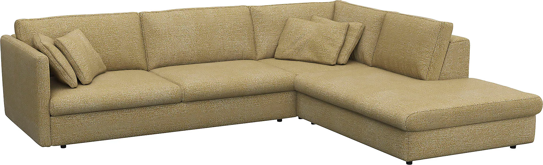 FLEXLUX Ecksofa »Lovane, elegant und zeitlos, bequem, L-Form«, Weich & ansc günstig online kaufen