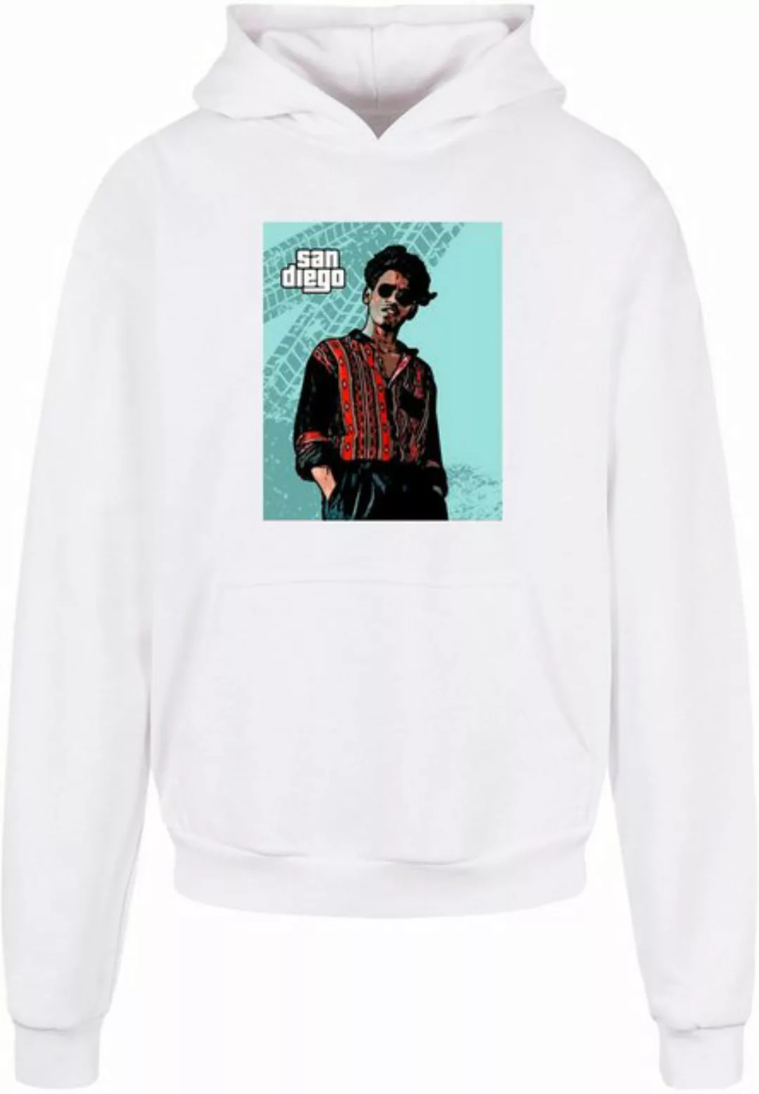 Merchcode Kapuzensweatshirt Merchcode Herren Grand San Diego Ultra Heavy Ho günstig online kaufen