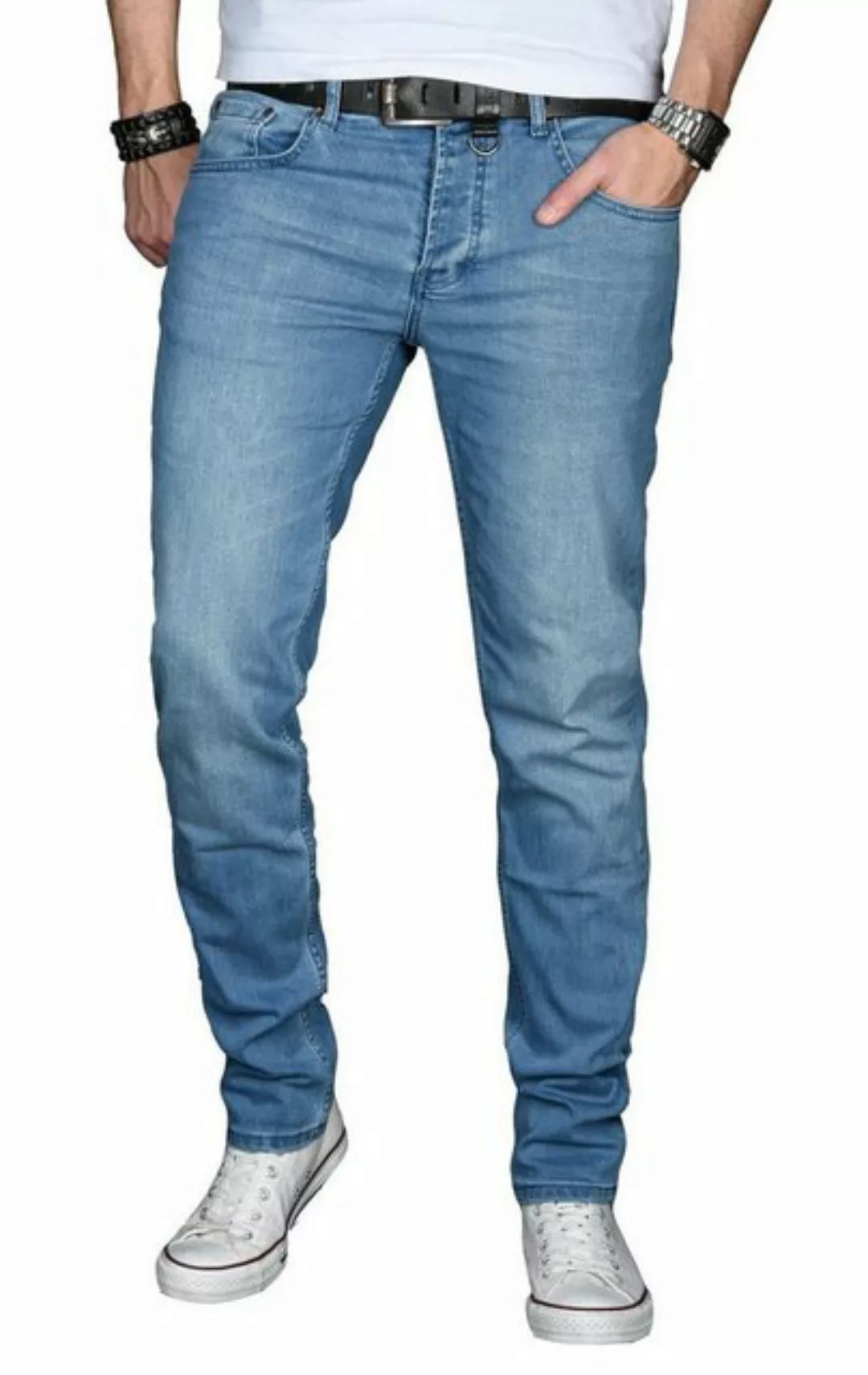 Alessandro Salvarini Straight-Jeans ASMinero Slim Fit Jeans mit 2% Elasthan günstig online kaufen