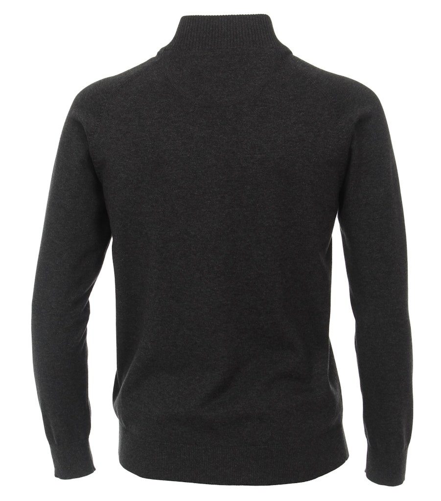 CASAMODA Strickjacke 004450 Pima-Baumwolle Stehkragen Normale günstig online kaufen