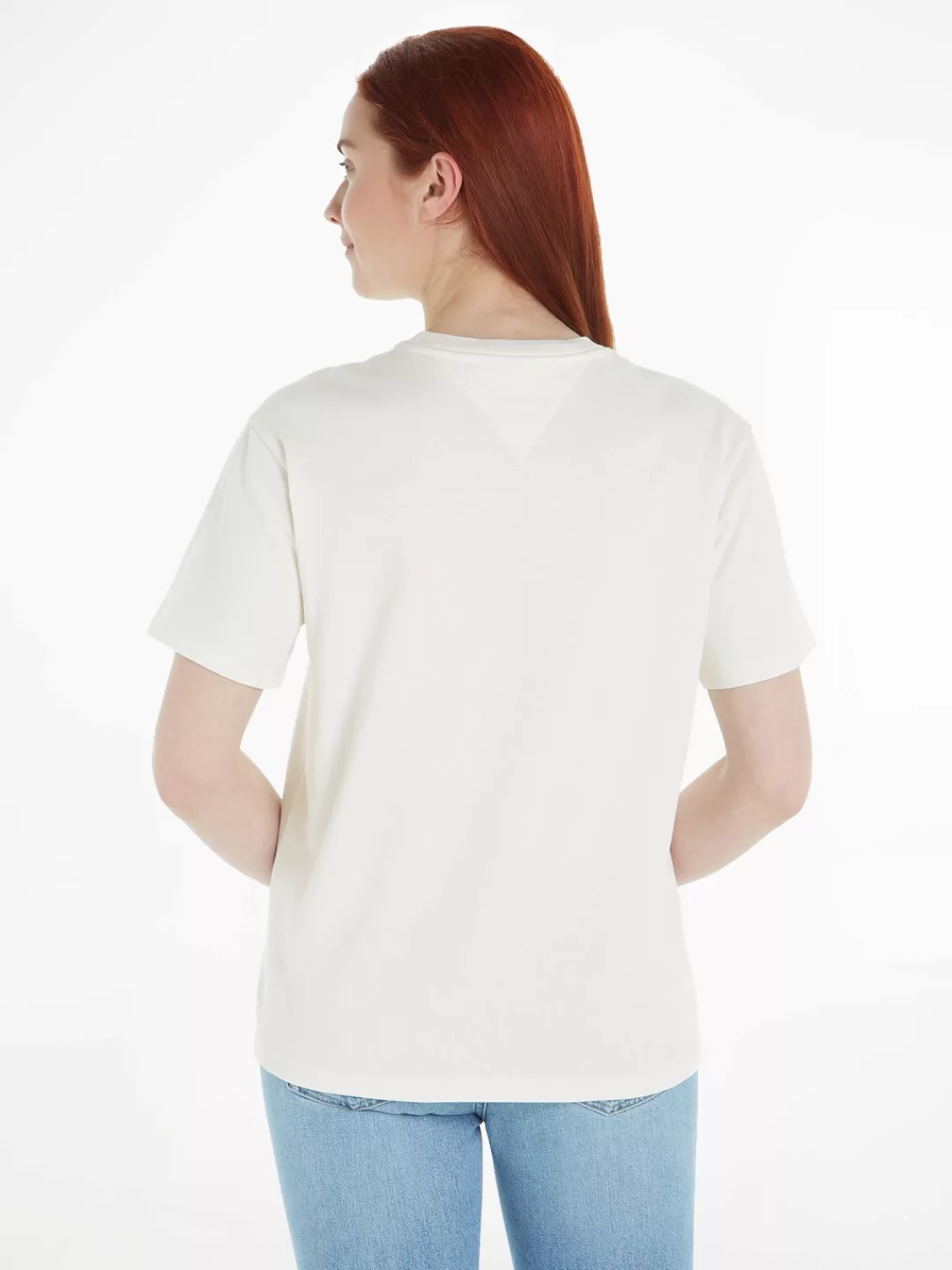 Tommy Jeans T-Shirt TJW RLX VARSITY LUX TEE mit Frontprint günstig online kaufen